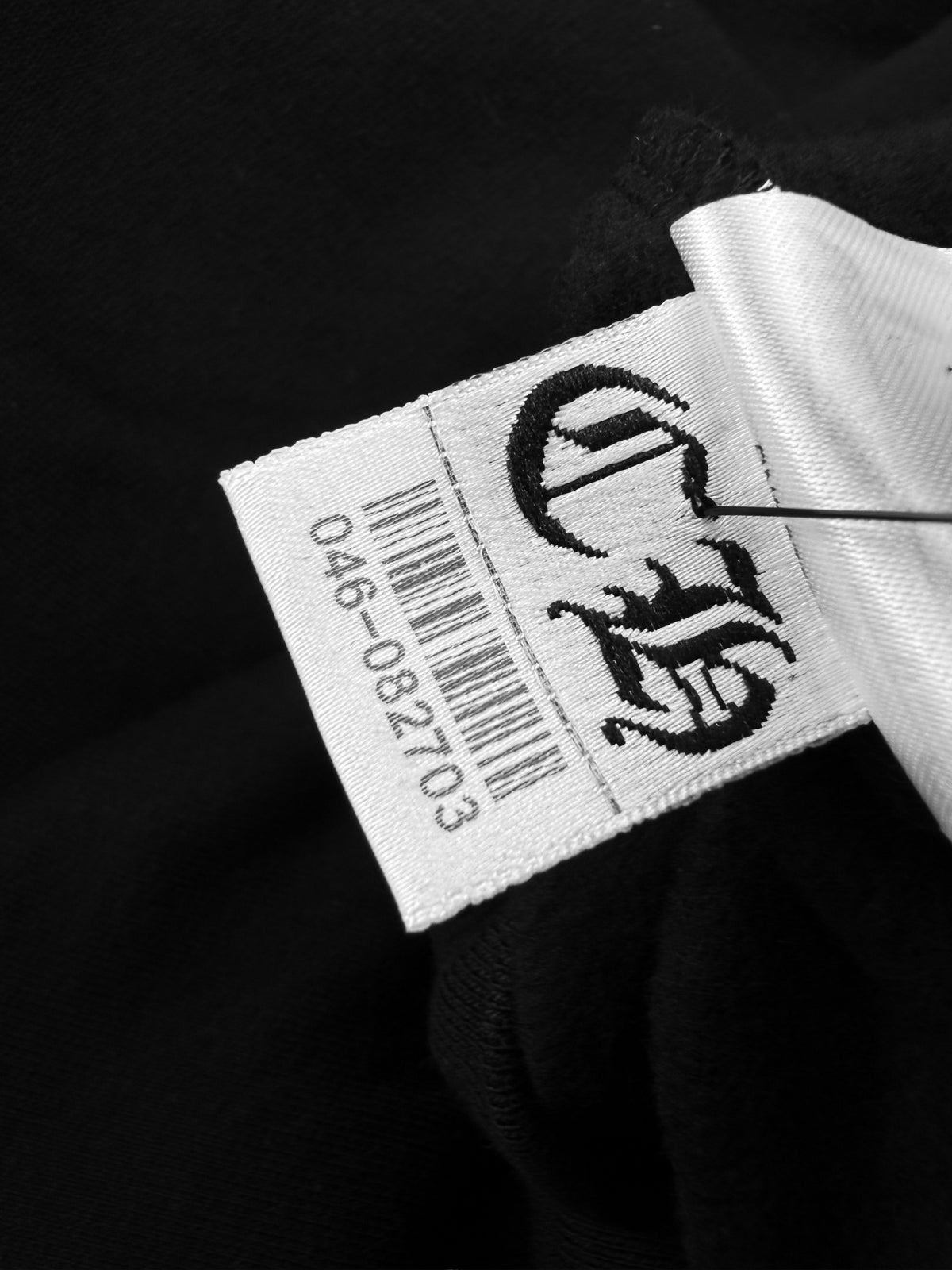 Chrome Hearts Deadstock Vertical Logo Black Zip Up Hoodie