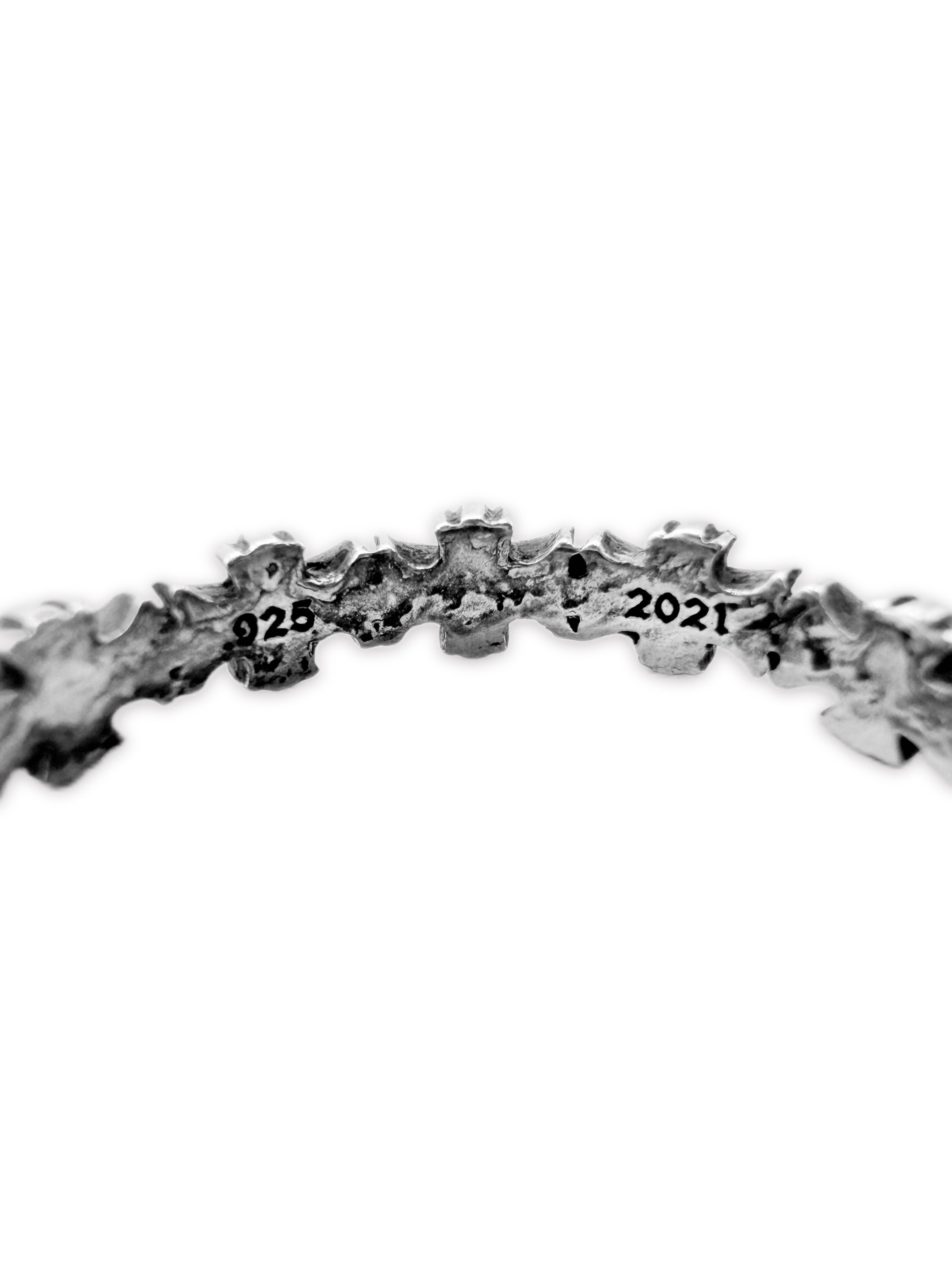 Chrome Hearts Tiny E Cross .925 Silver Ring