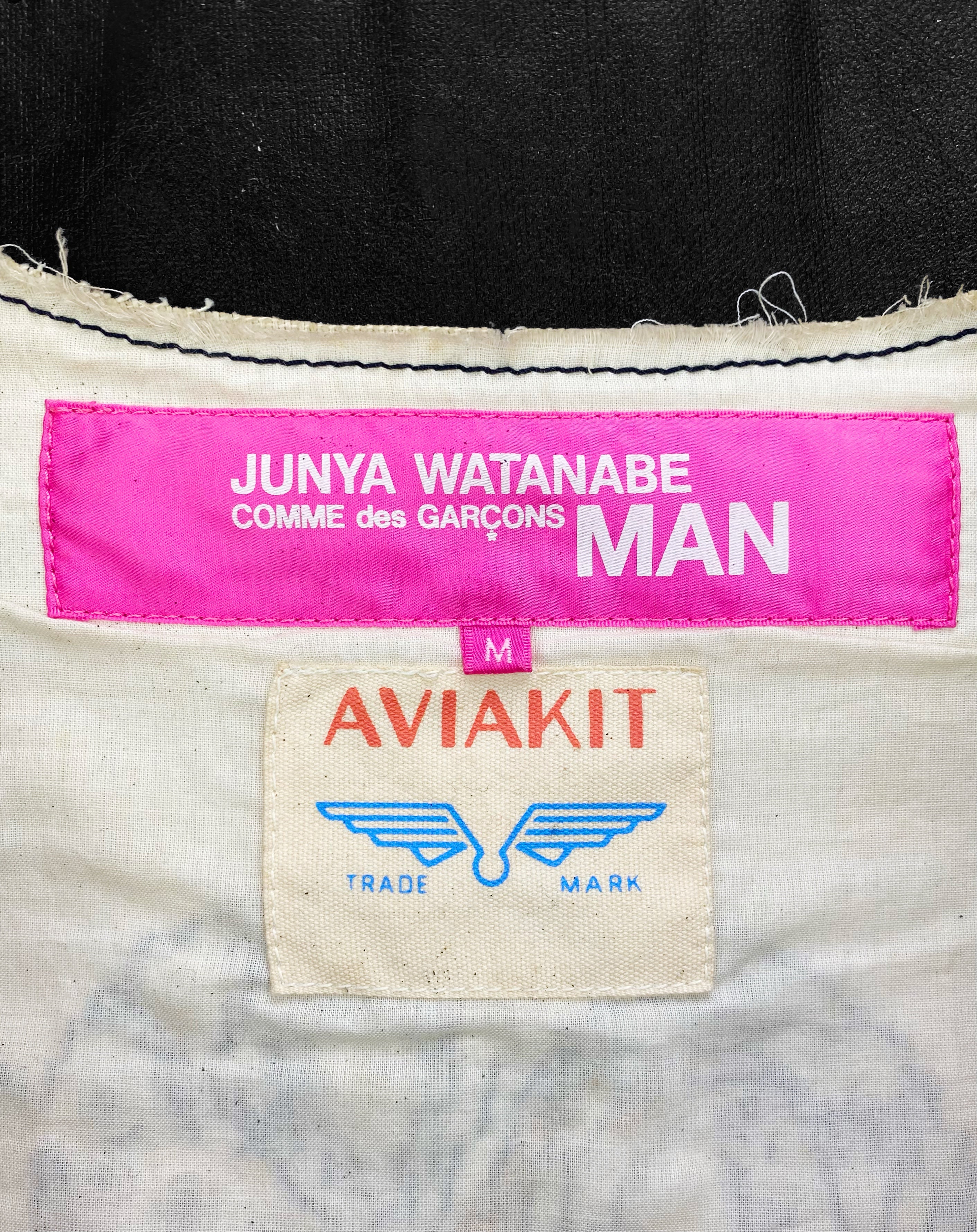 AW02 Junya Watanabe Leather Bejewelled Skull and Crossbones Vest