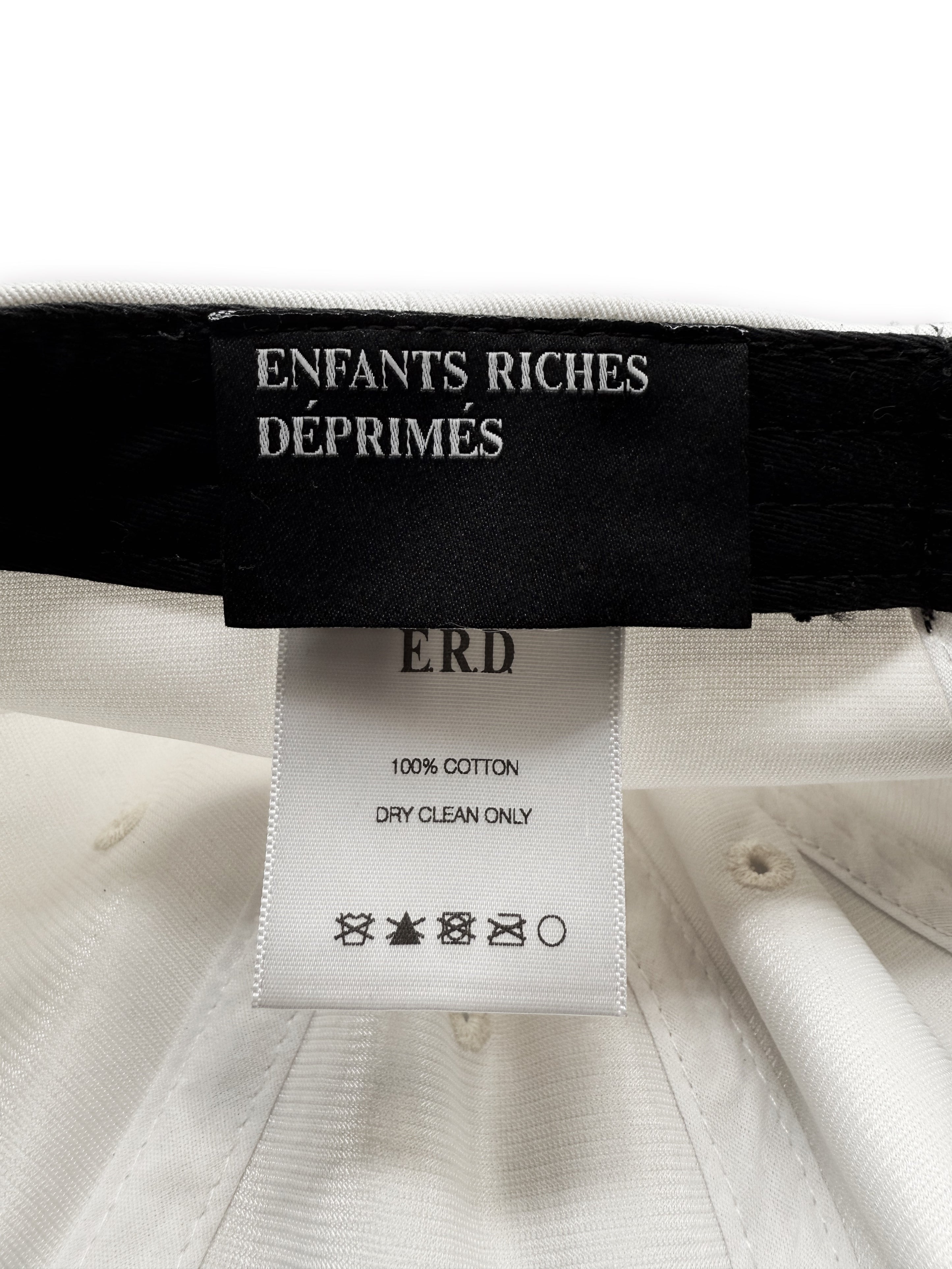 Anti Public Library Enfants Riches Deprimes Logo Strap Back Hat