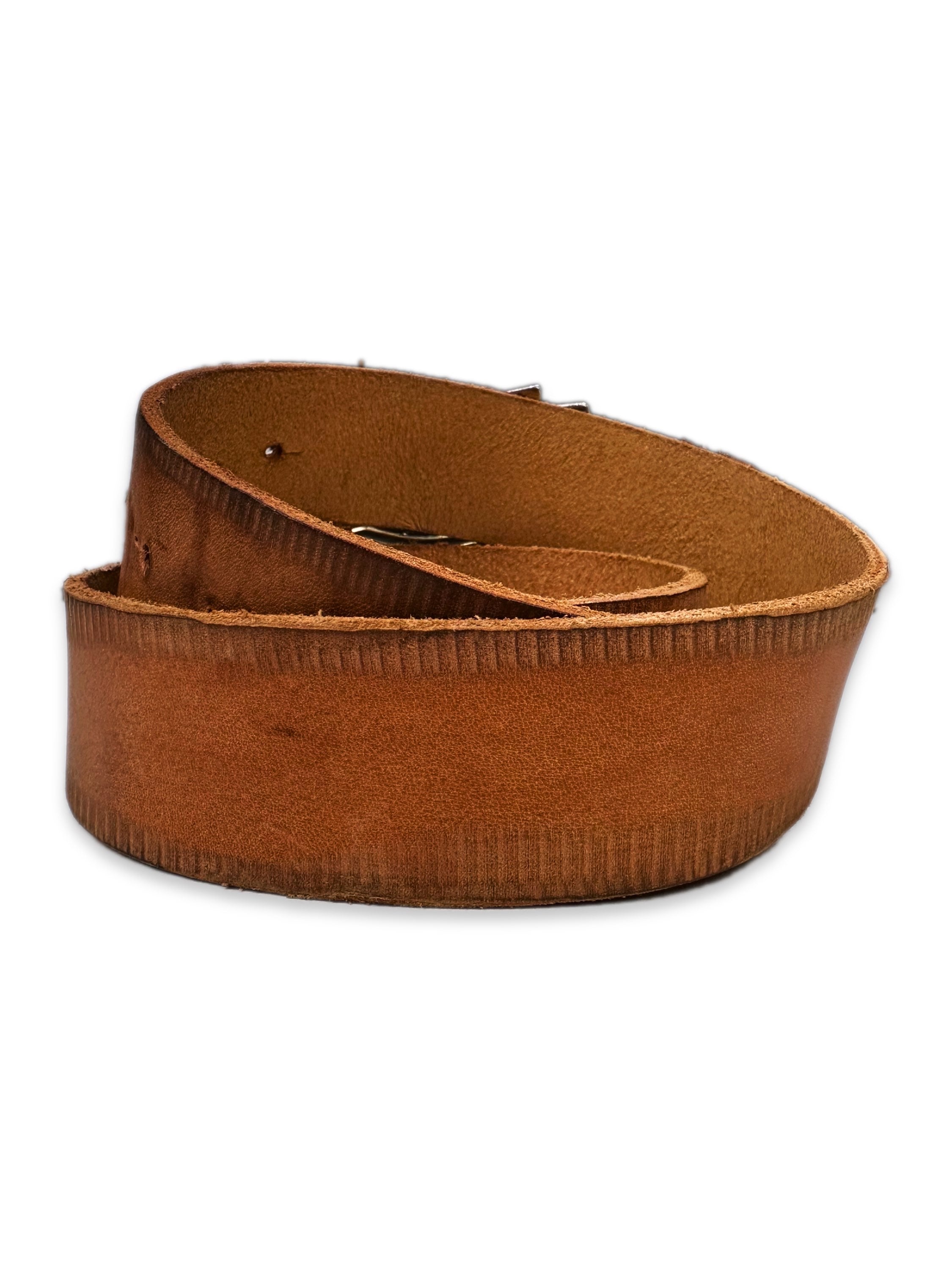 00s Dolce & Gabbana ‘Special Denim’ Buckle Leather Belt