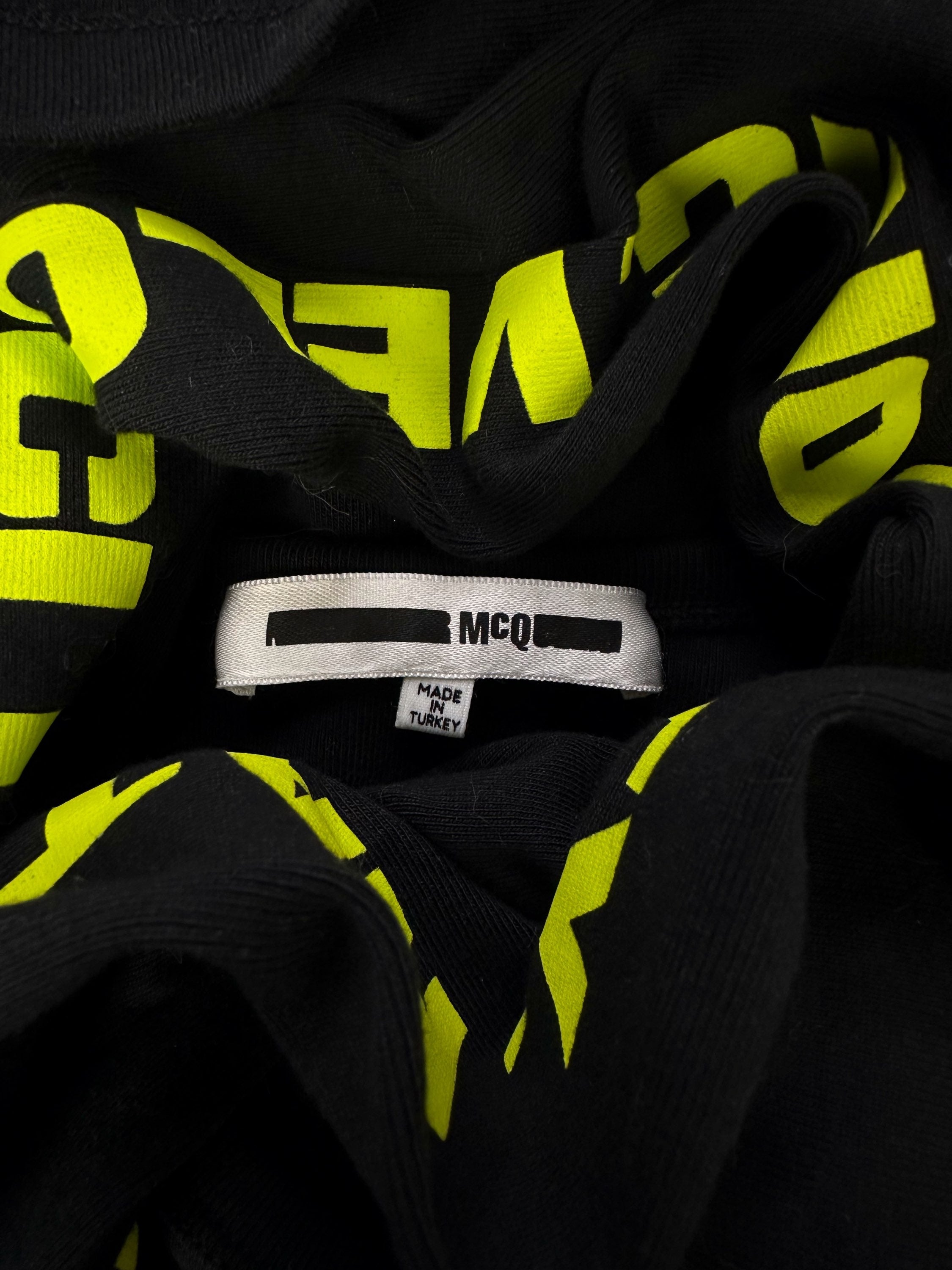 Alexander McQueen ‘Sonic’ Neon Green Long Sleeve Shirt