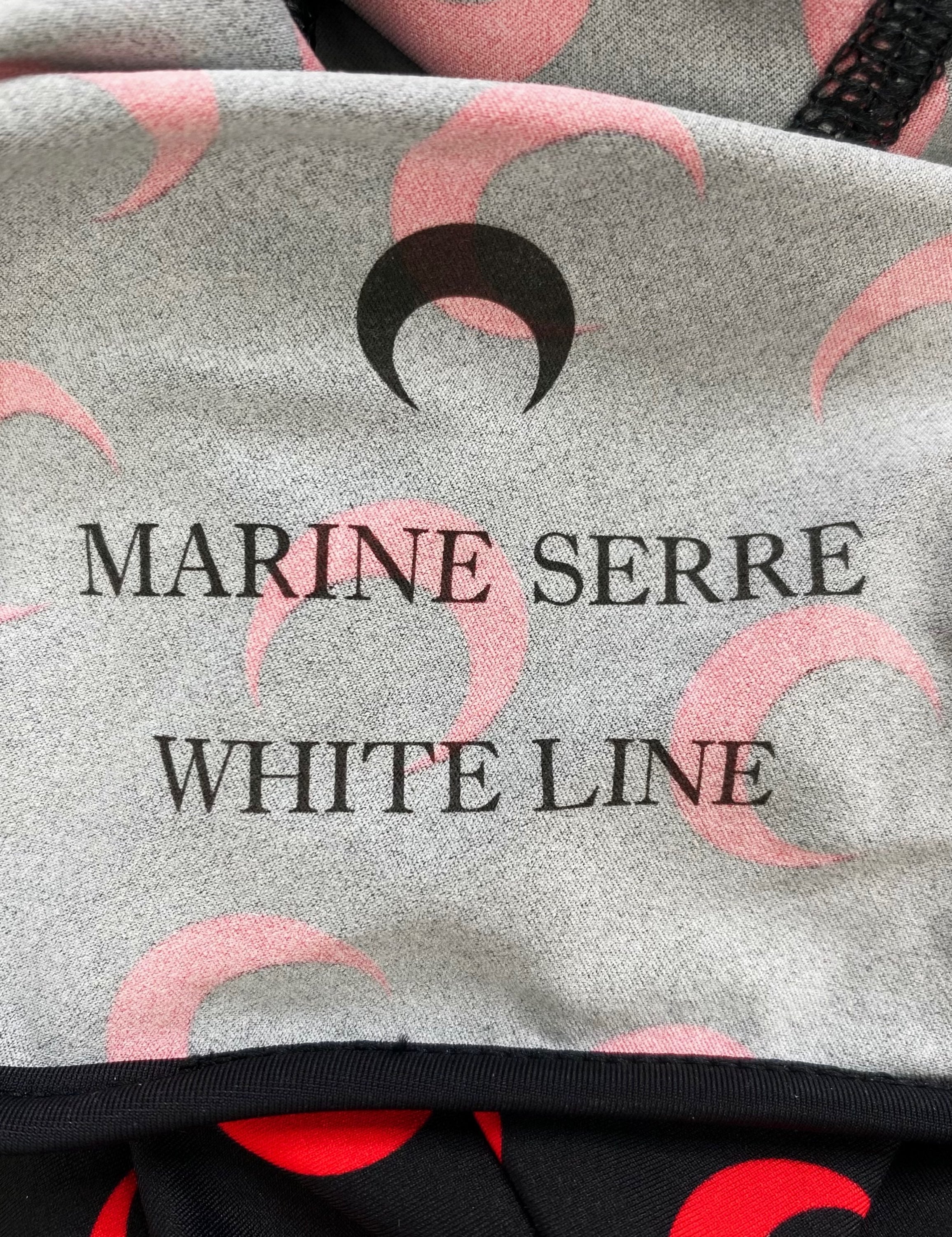 SS22 Marine Serre Monogram Moon Crescent Balaclava