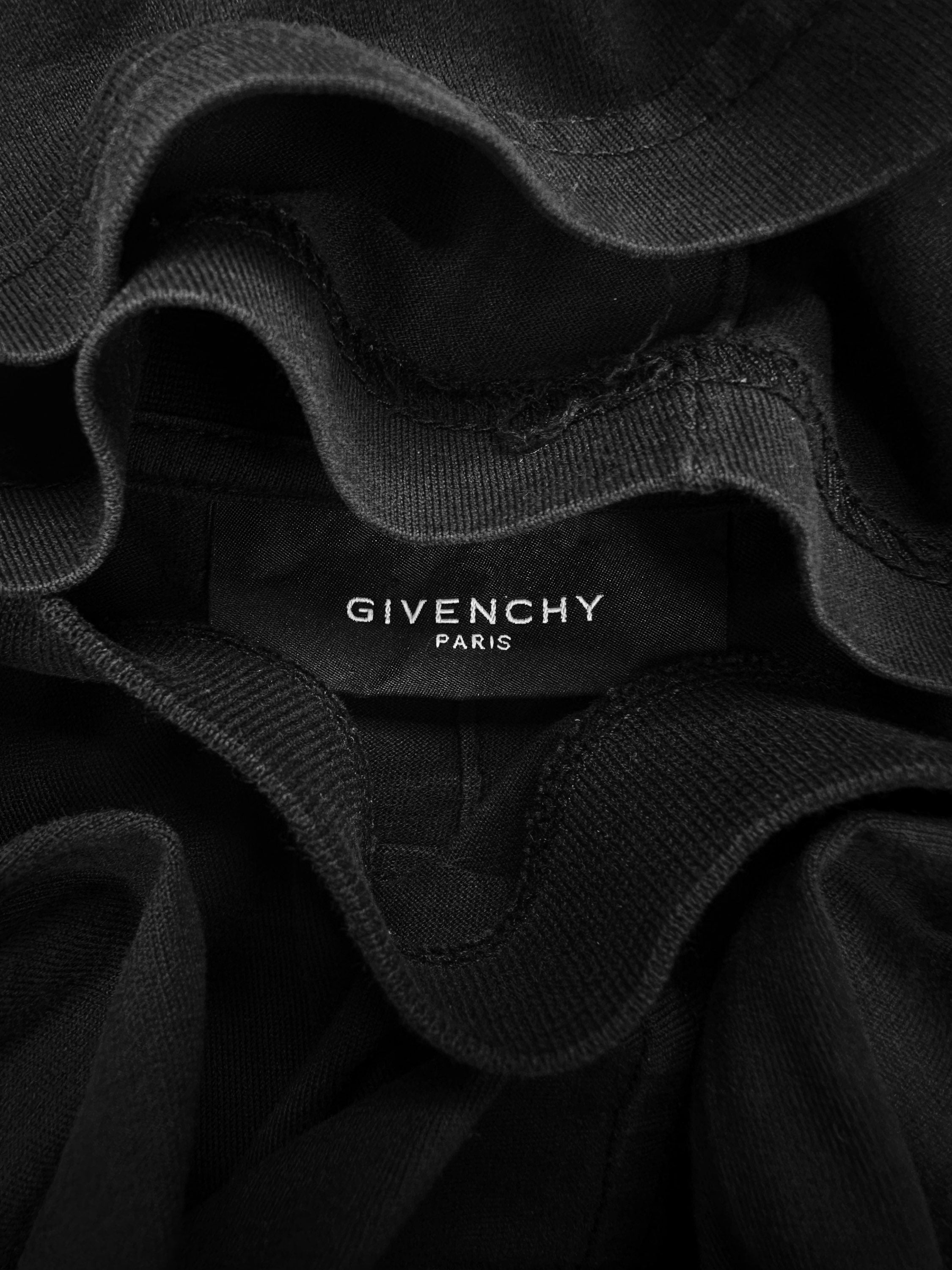 AW11 Givenchy ‘Rottweiler’ Motif Black Graphic T-Shirt