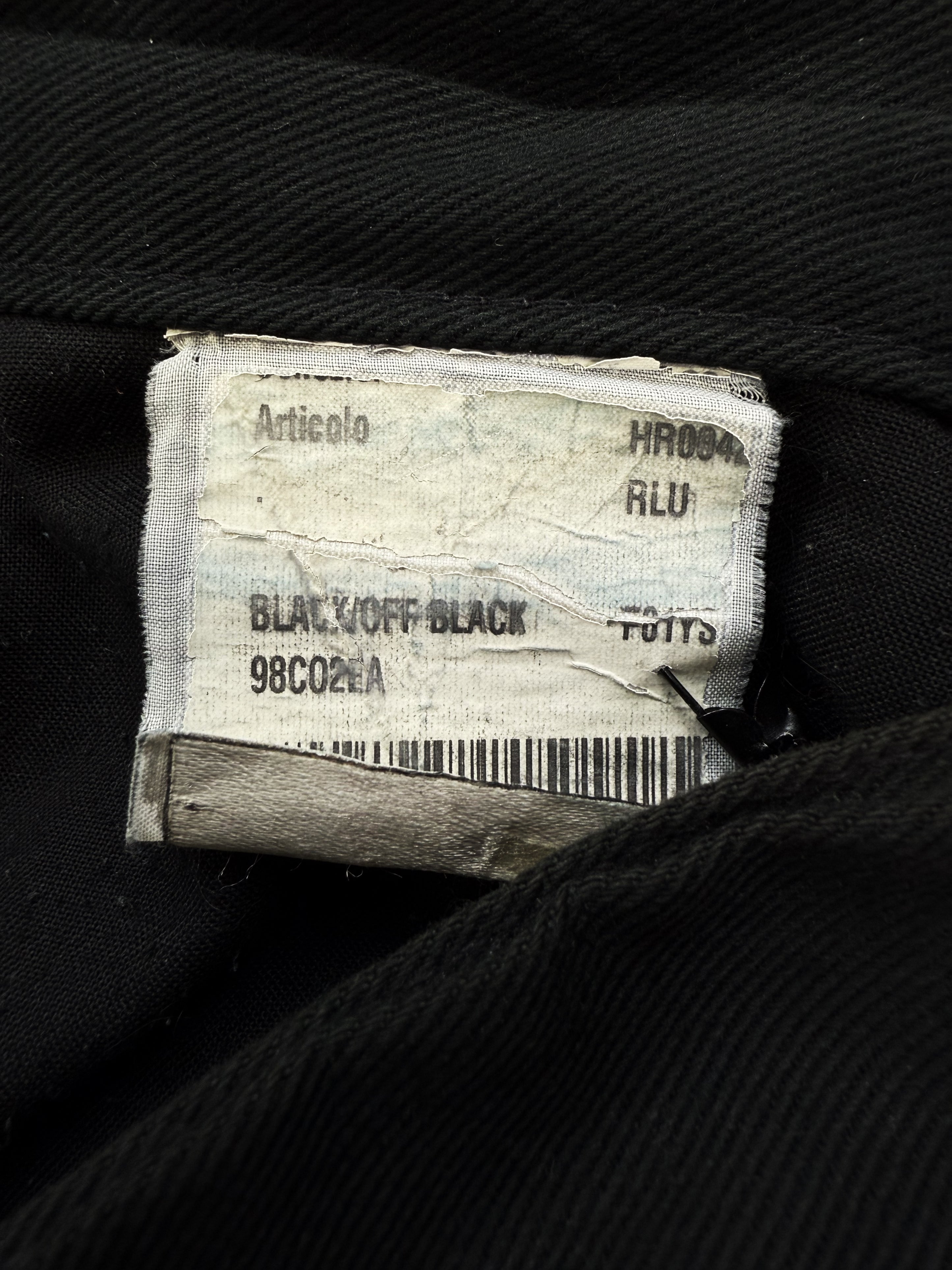 SS04 Helmut Lang PRESS SAMPLE ‘Mummy’ Bondage Jeans