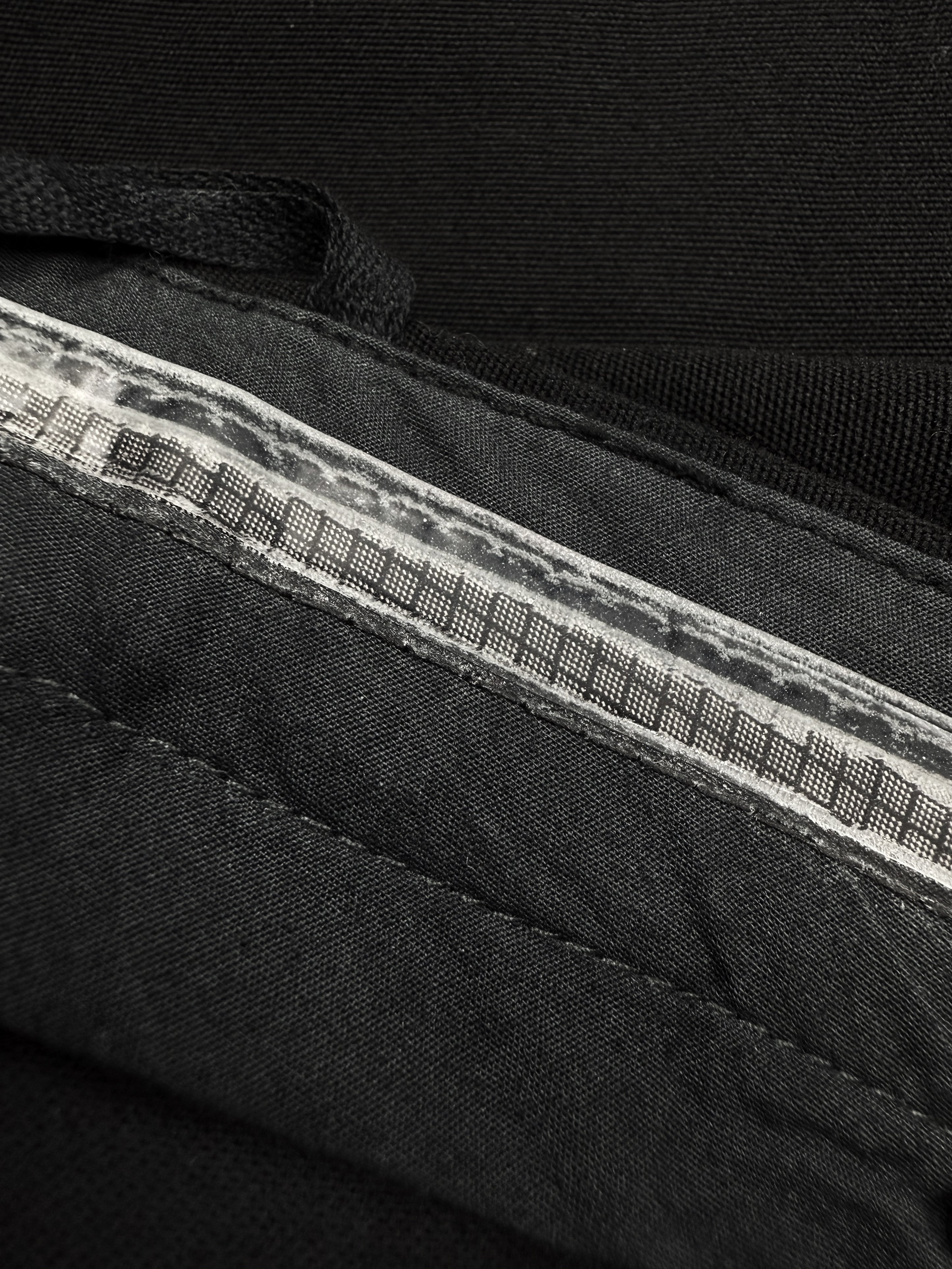 AW14 Deepti Zipper Fly Black P-035 Virgin Wool Pants