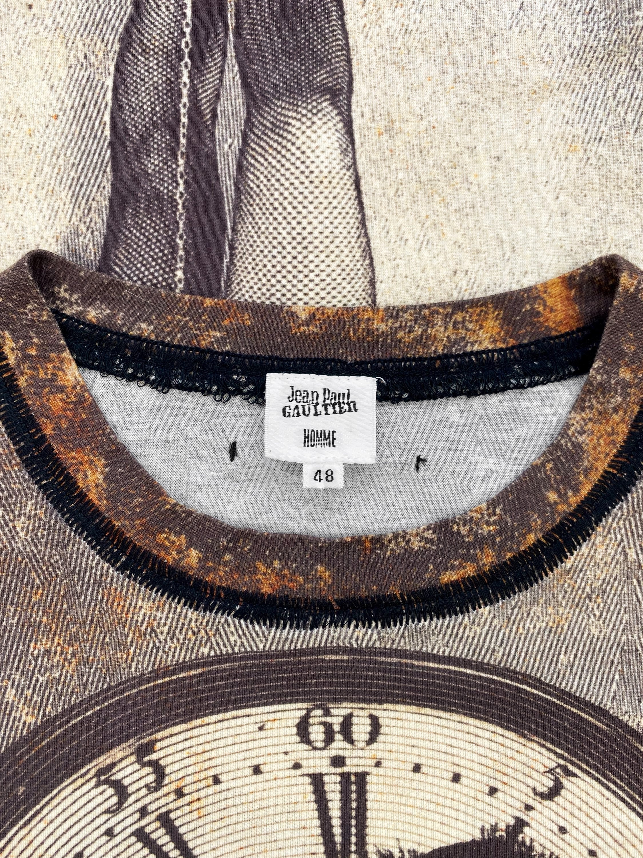 FW03 Jean Paul Gaultier Homme “Clockwork” Maille Tank-top