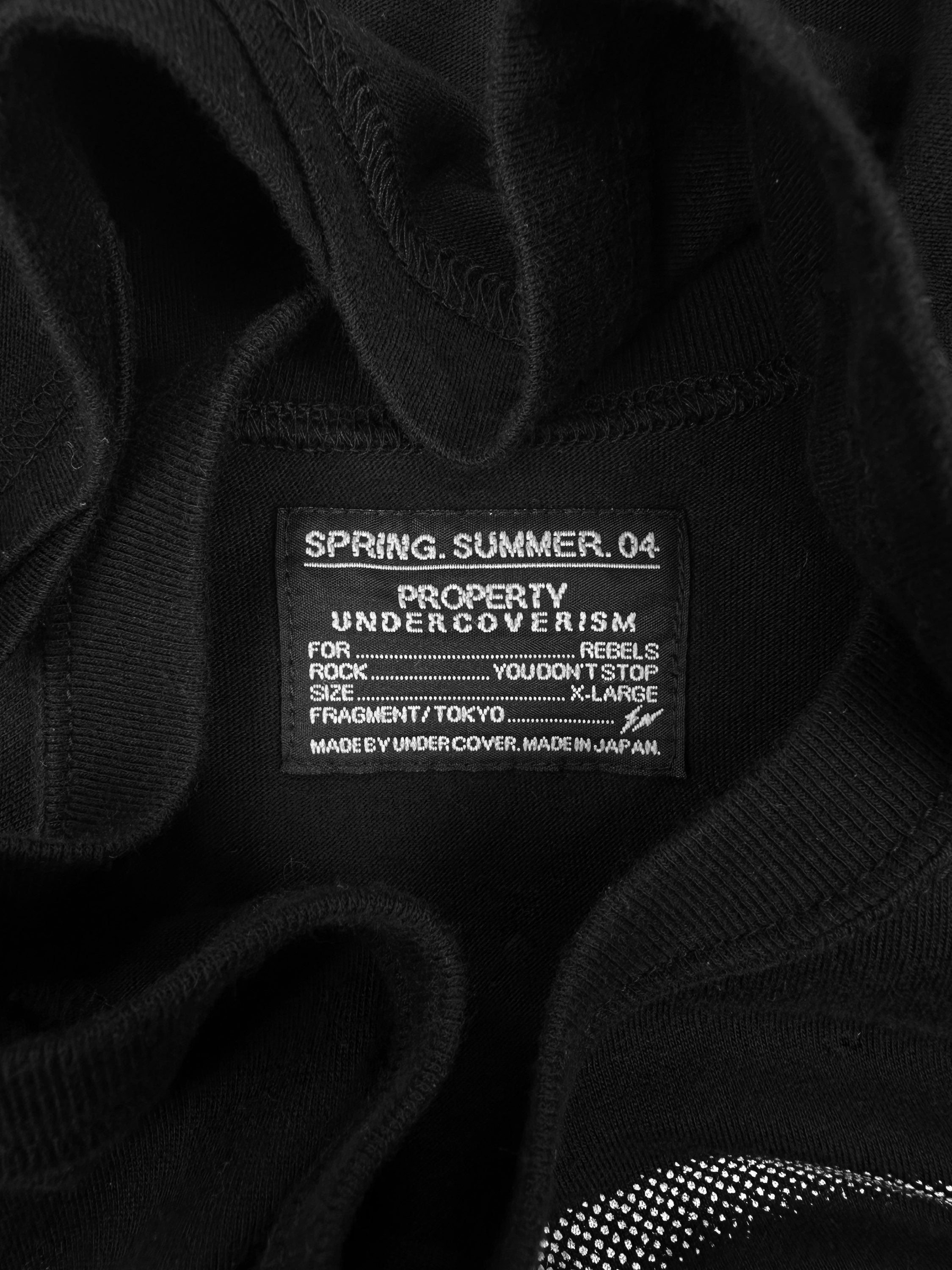 Undercover x Fragment ‘R’ Padlock Black Sleeveless Tank-top