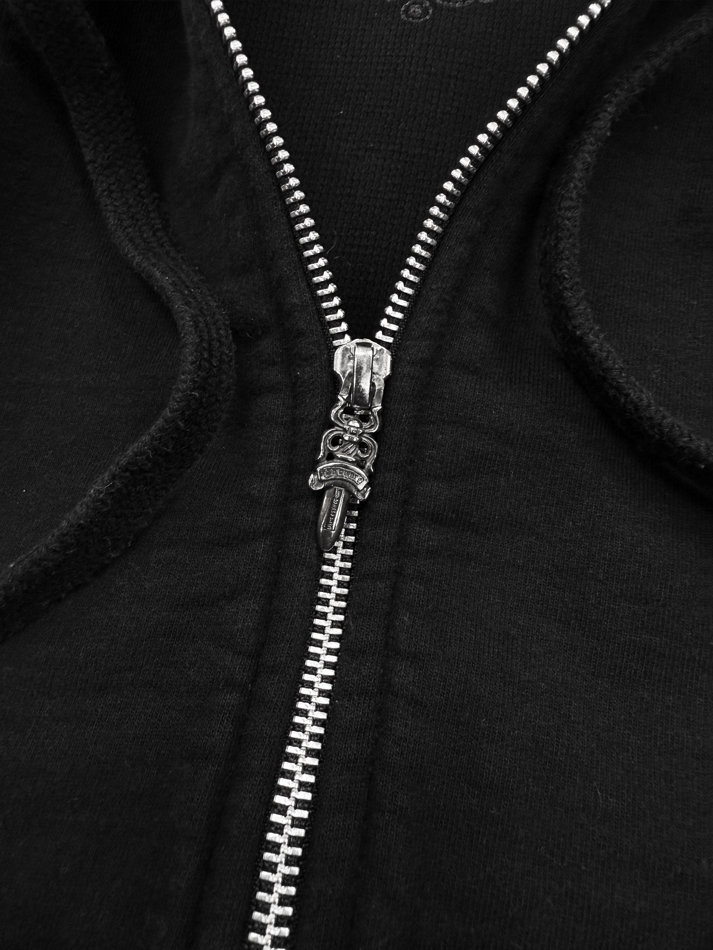Chrome Hearts Aspen Exclusive Thermal Dagger Zip-up Hoodie