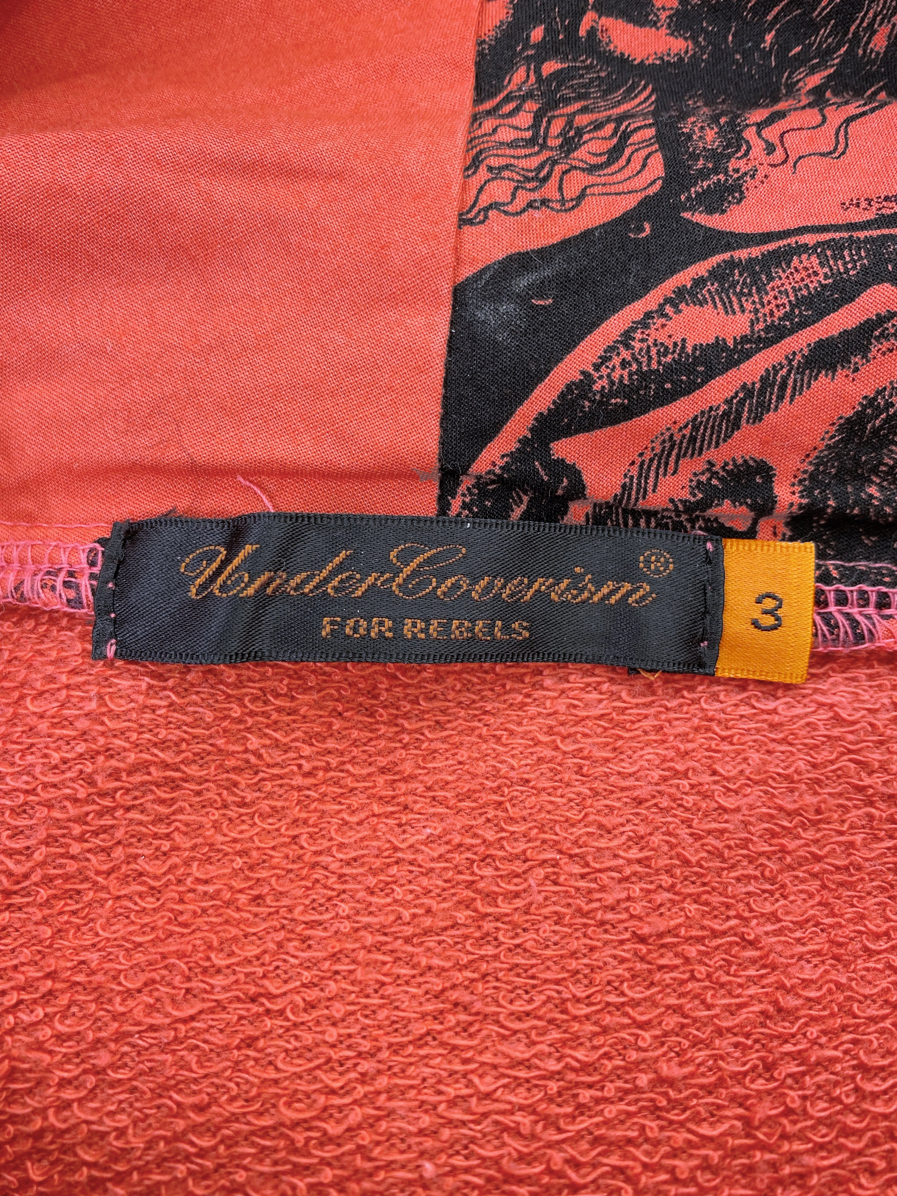 SS04 Undercover “But Beautiful” Reworked Graphic Hoodie