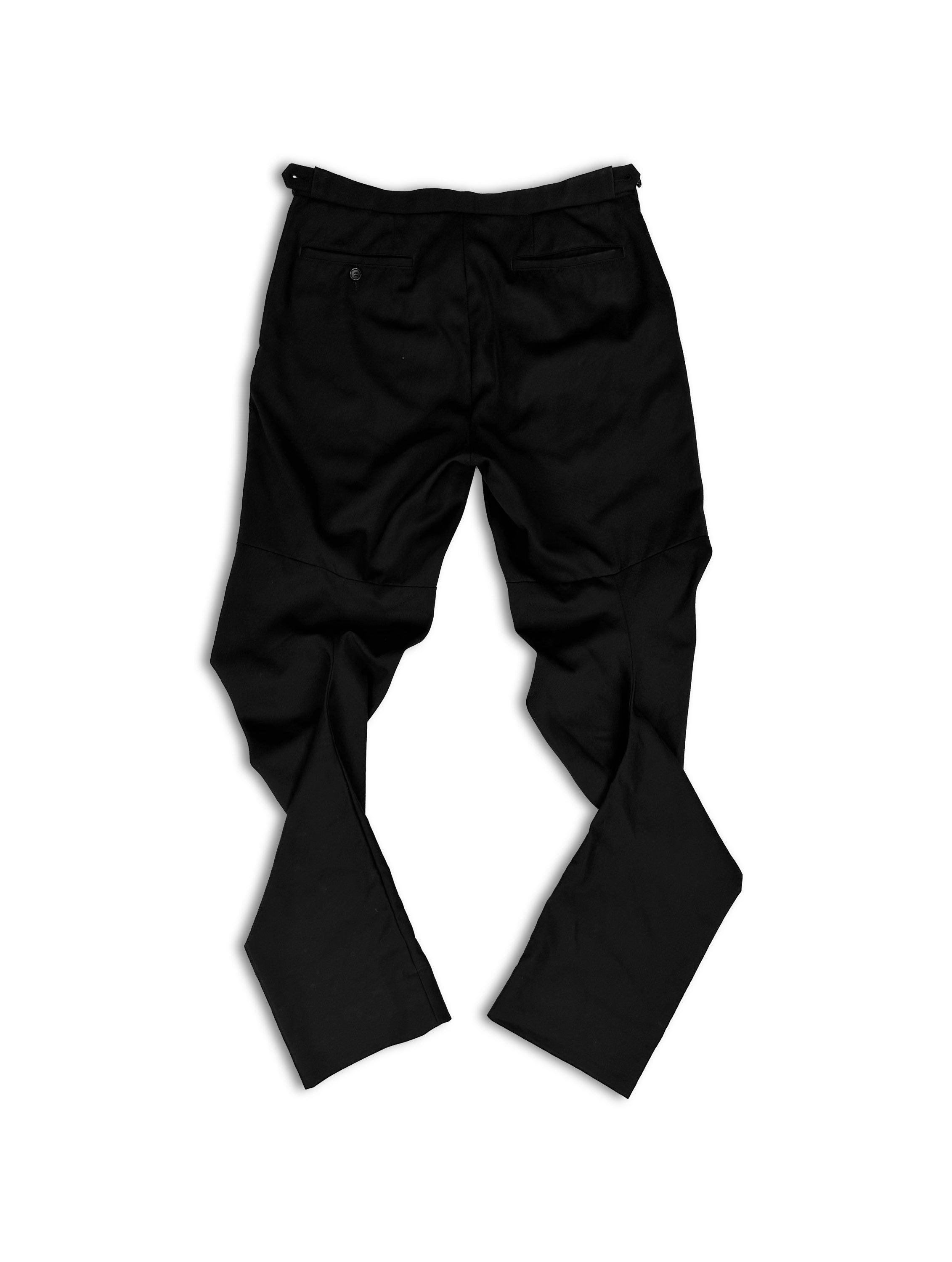 AW10 Comme des Garçons ‘Twist Seam’ Asymmetric Black Pants