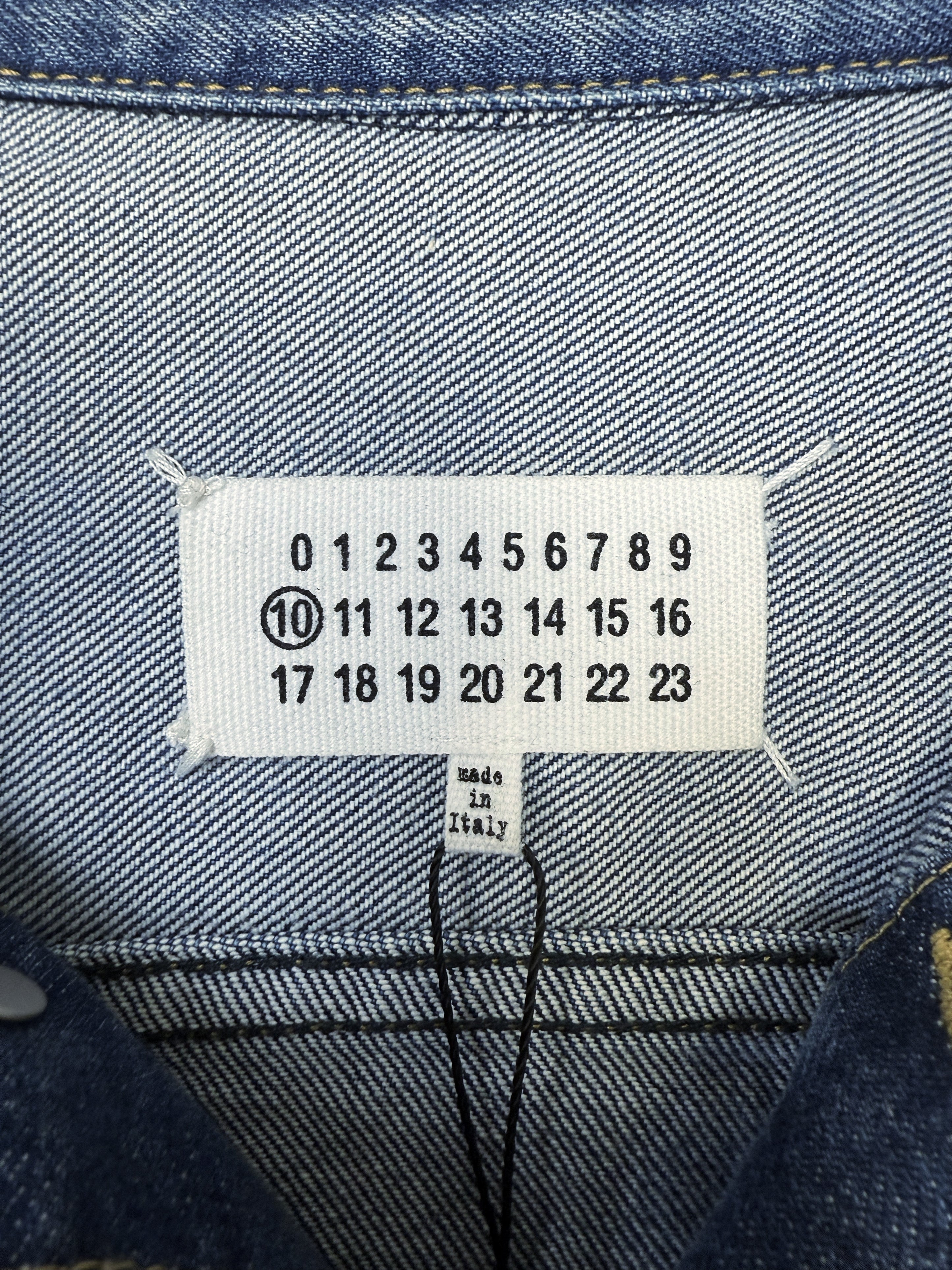 SS21 Maison Margiela Distressed ‘Type 1’ Denim Trucker Jacket