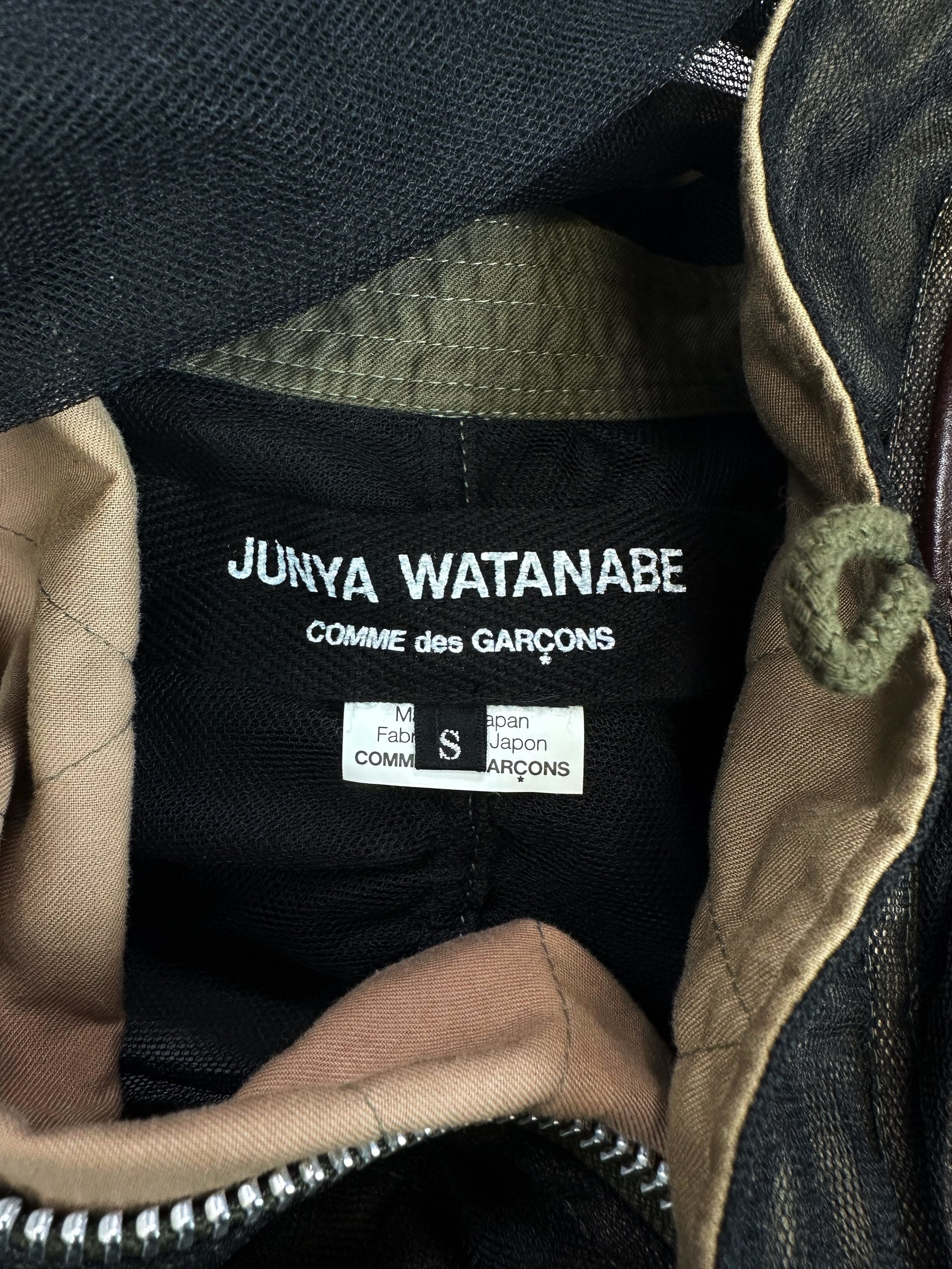 00s Junya Watanabe Mesh ‘Cargo’ Pocket Utility Jacket