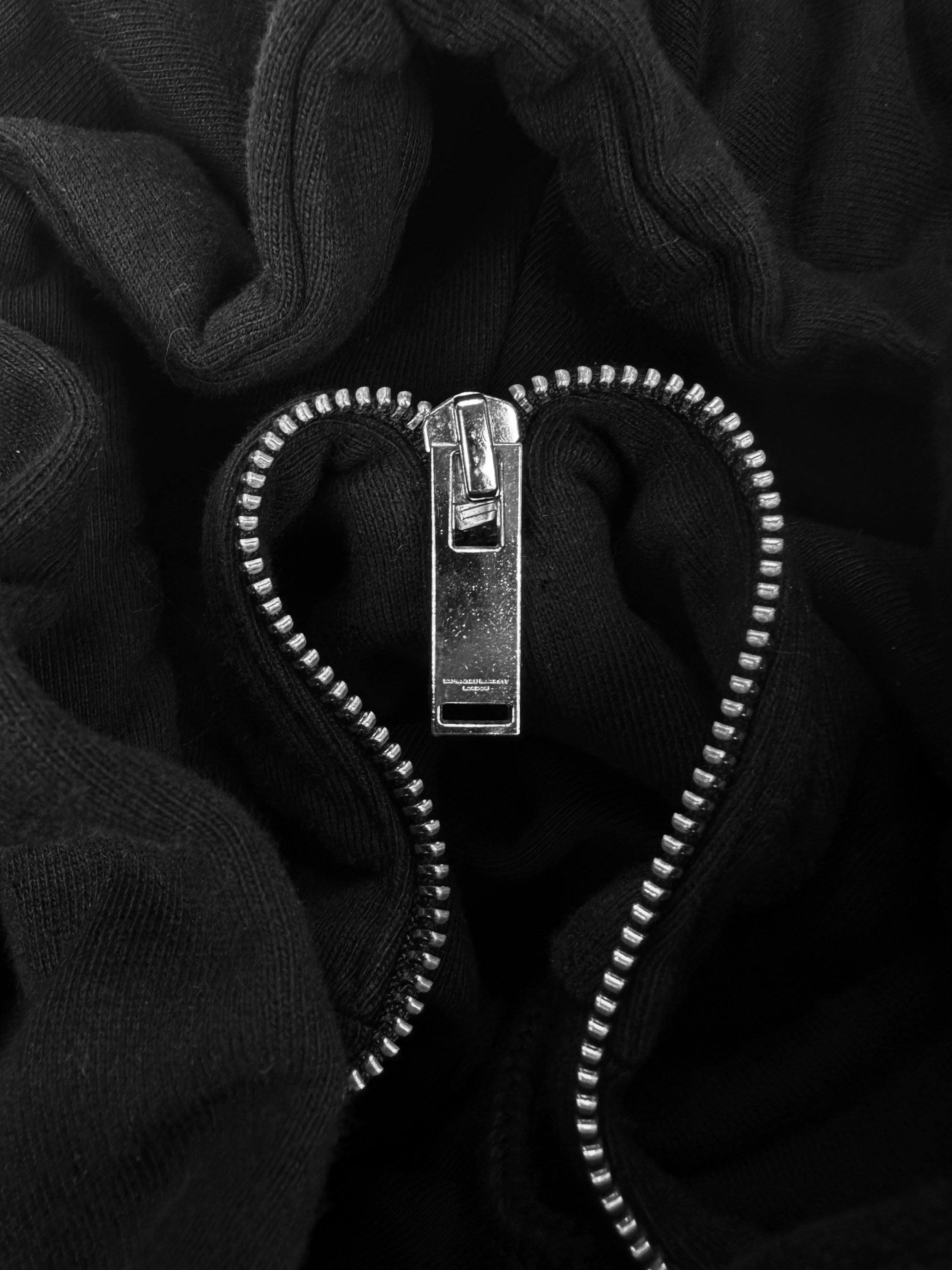 Katharine Hamnett Black Quarter-zip Hoodie