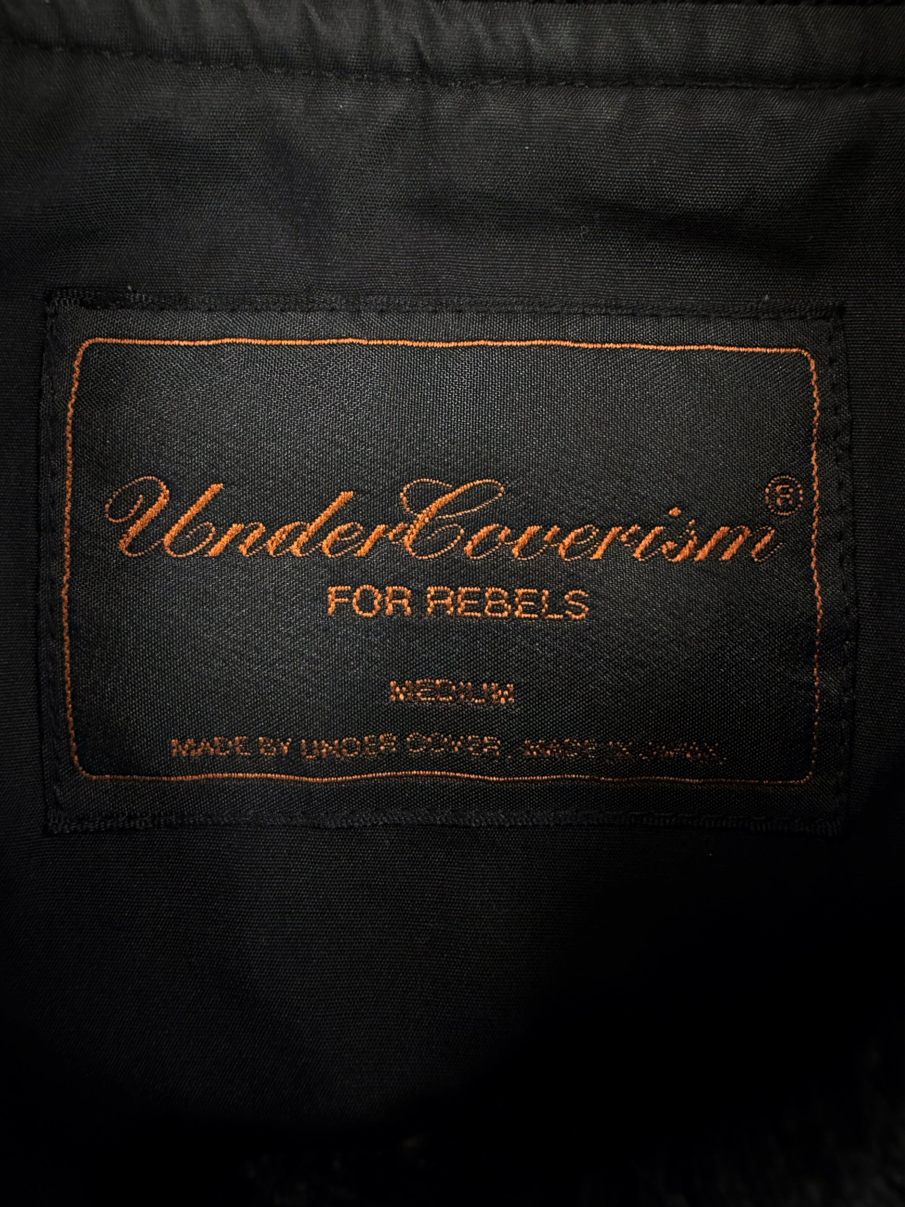 AW02 Undercover ‘Rebelgods’ Velour Witches Cell Bomber Jacket