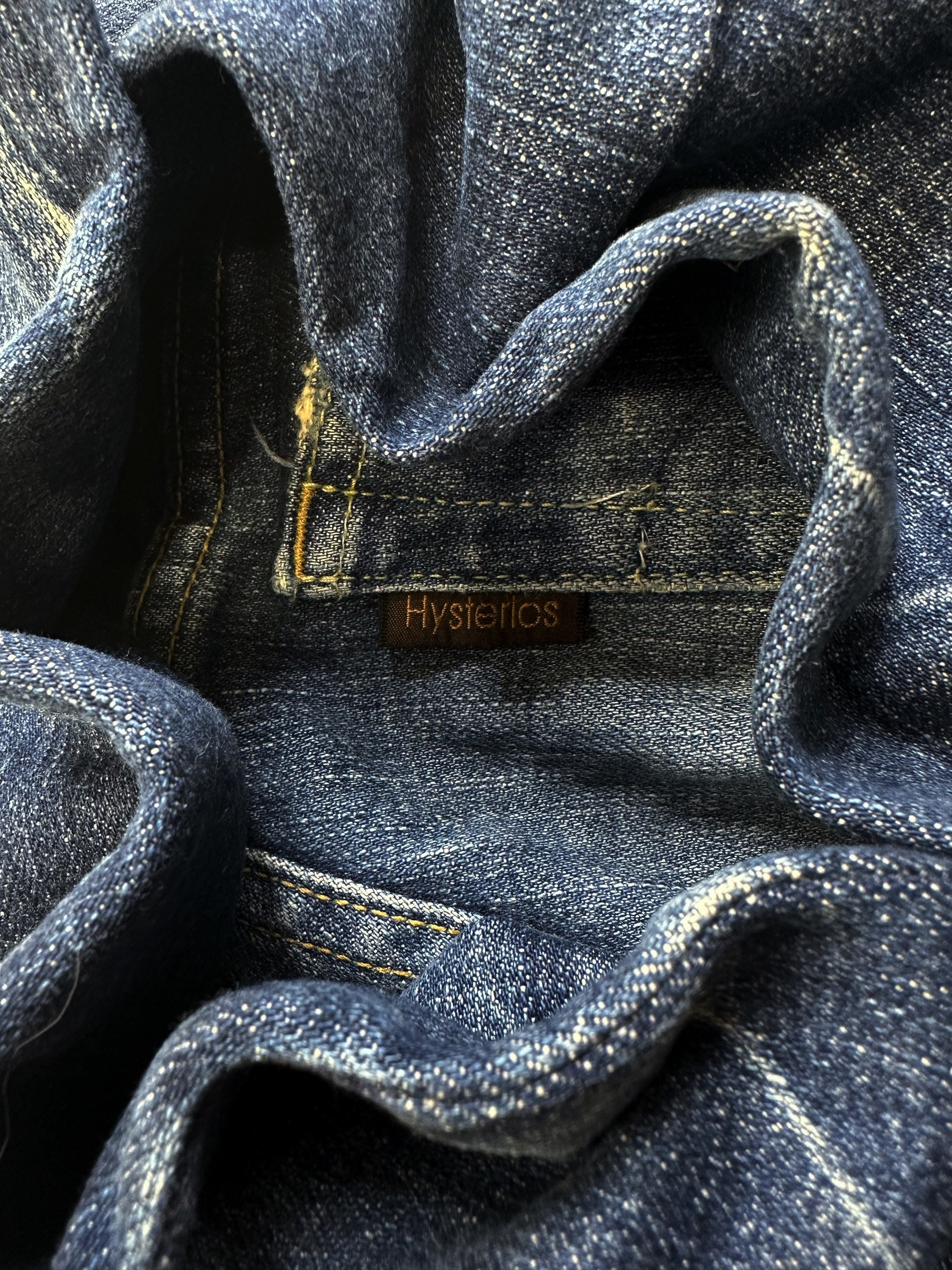 00s Hysteric Glamour ‘Studded’ Blue Wash Demim