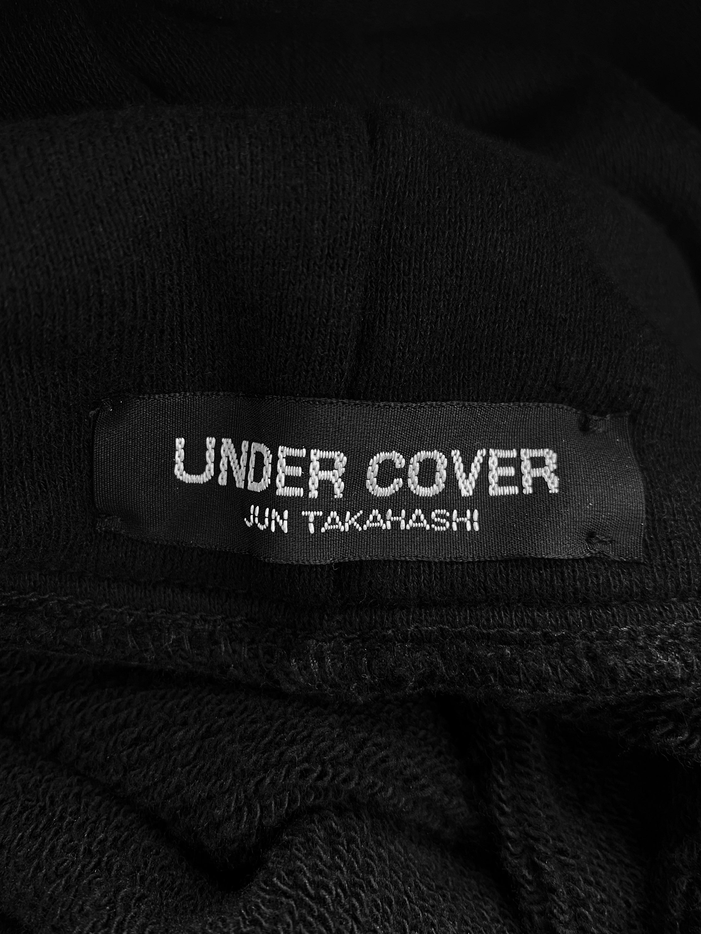 Undercover “U Records” Black Heavy Weight Graphic Hoodie