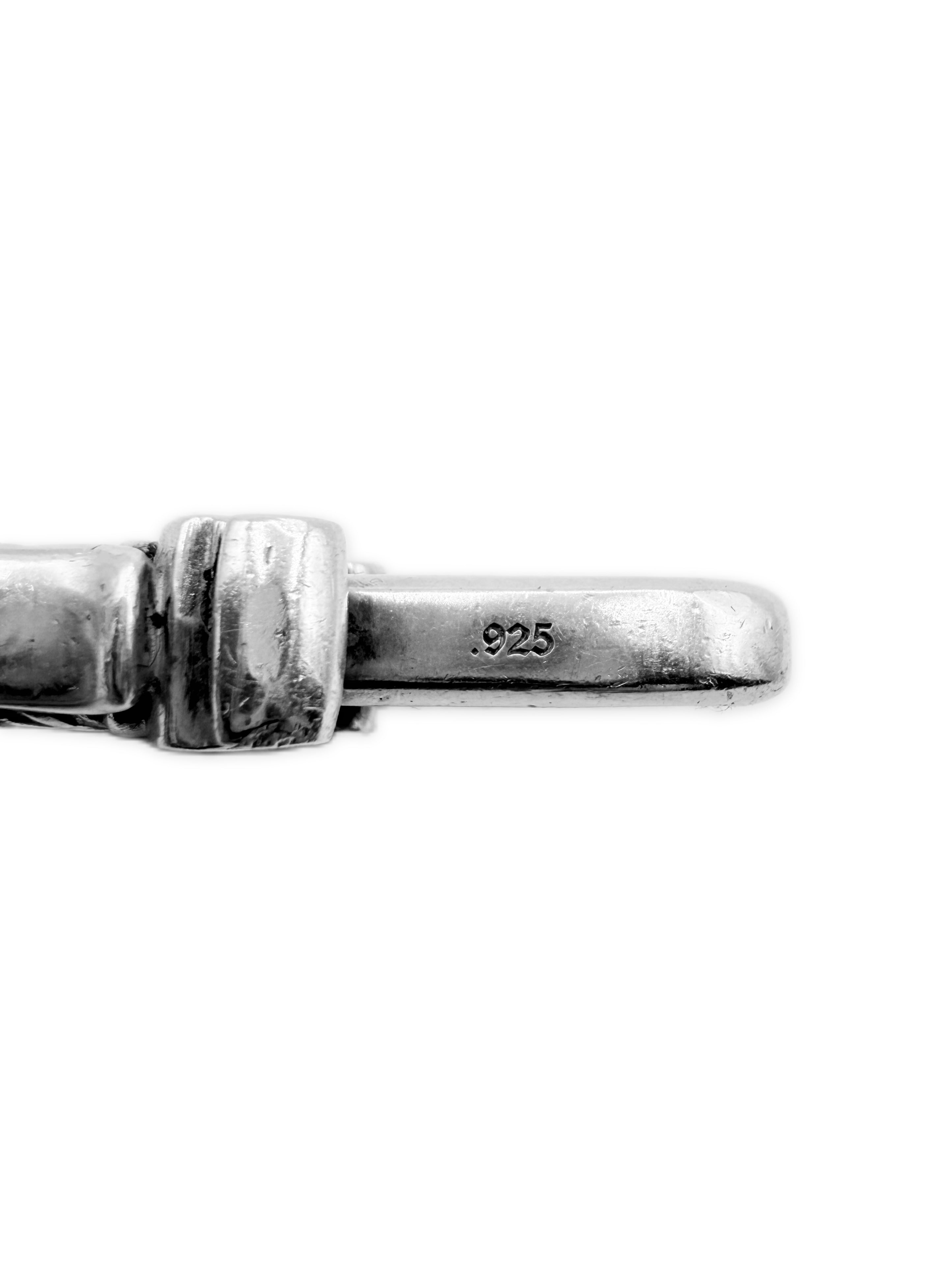 Chrome Hearts Double Dagger .925 Silver Pendant