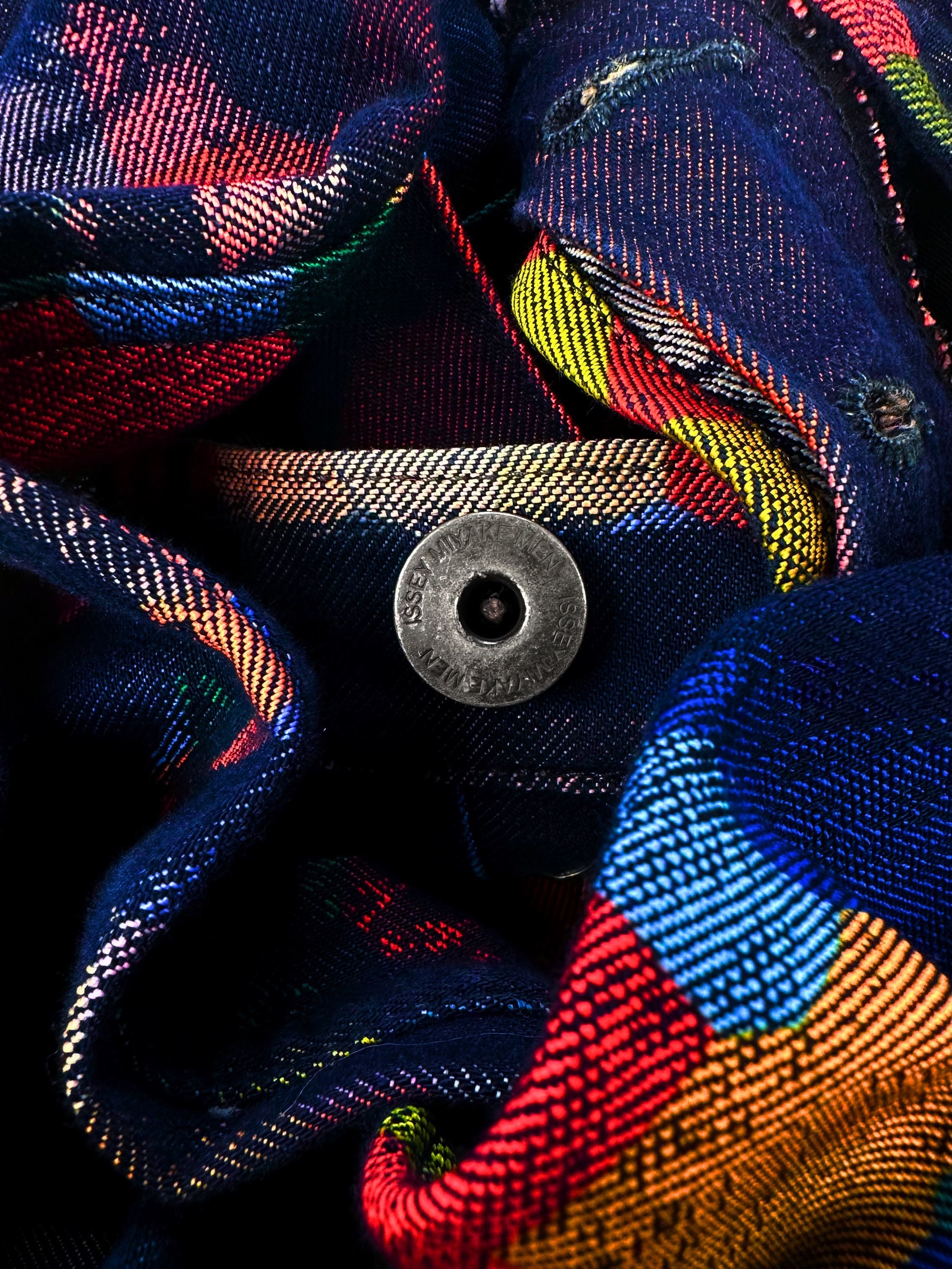 AW14 Issey Miyake ‘Kaleidoscope’ Multi-Coloured Denim