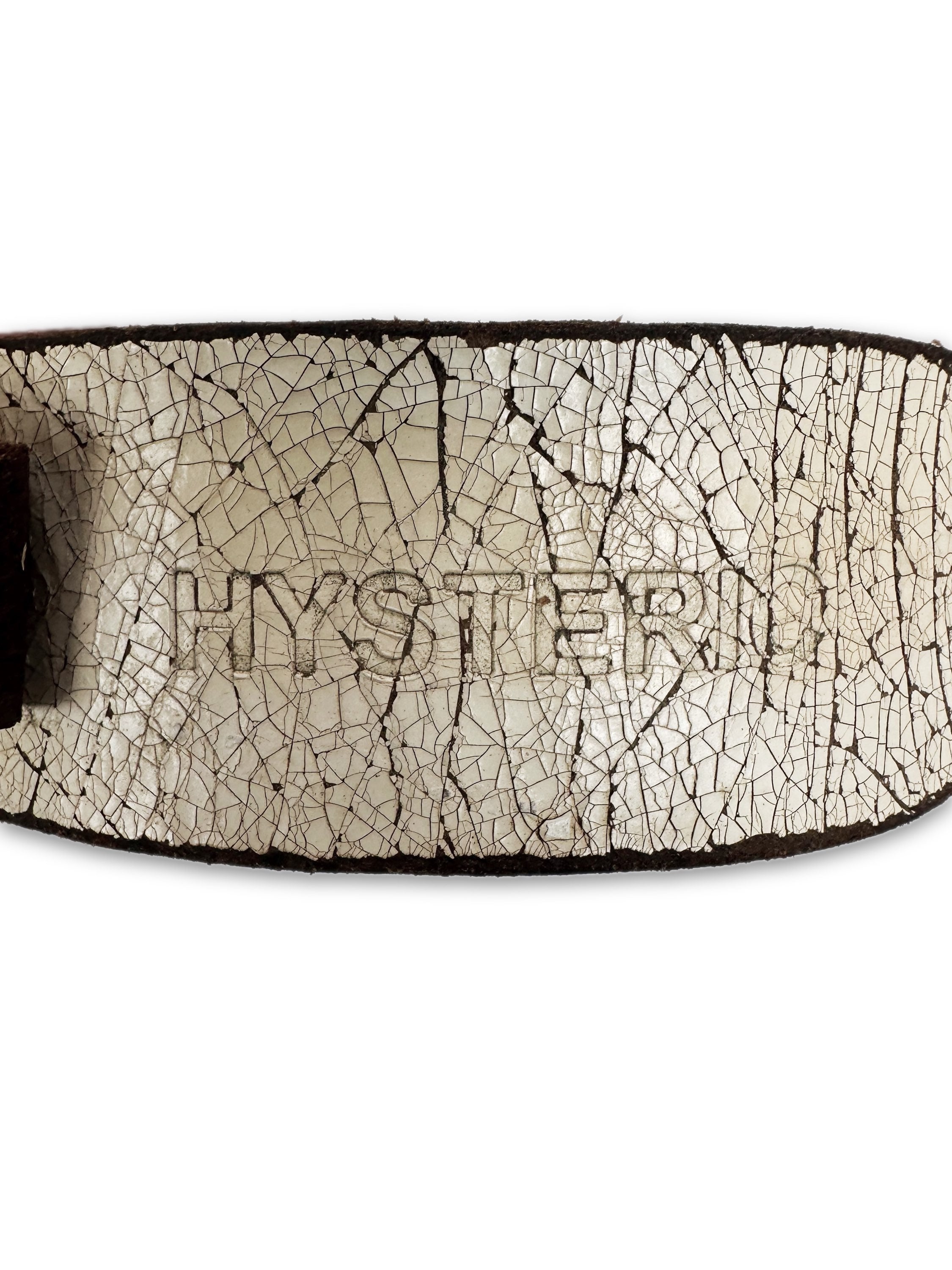 00s Hysteric Glamour x Balthazar Studded Leather Belt Bracelet