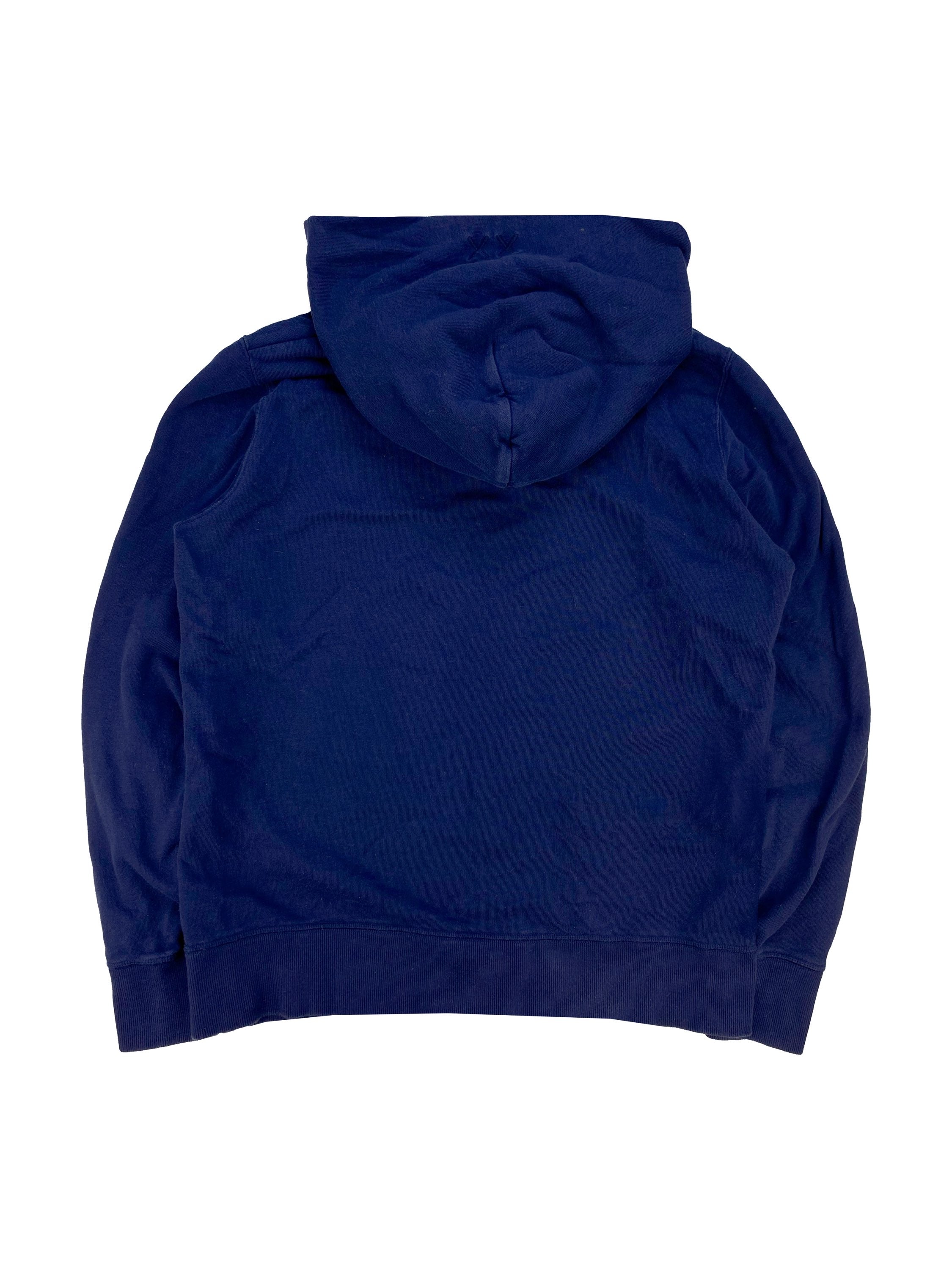 Kaws x Sesame Street Embrodiered Navy Blue Hoodie