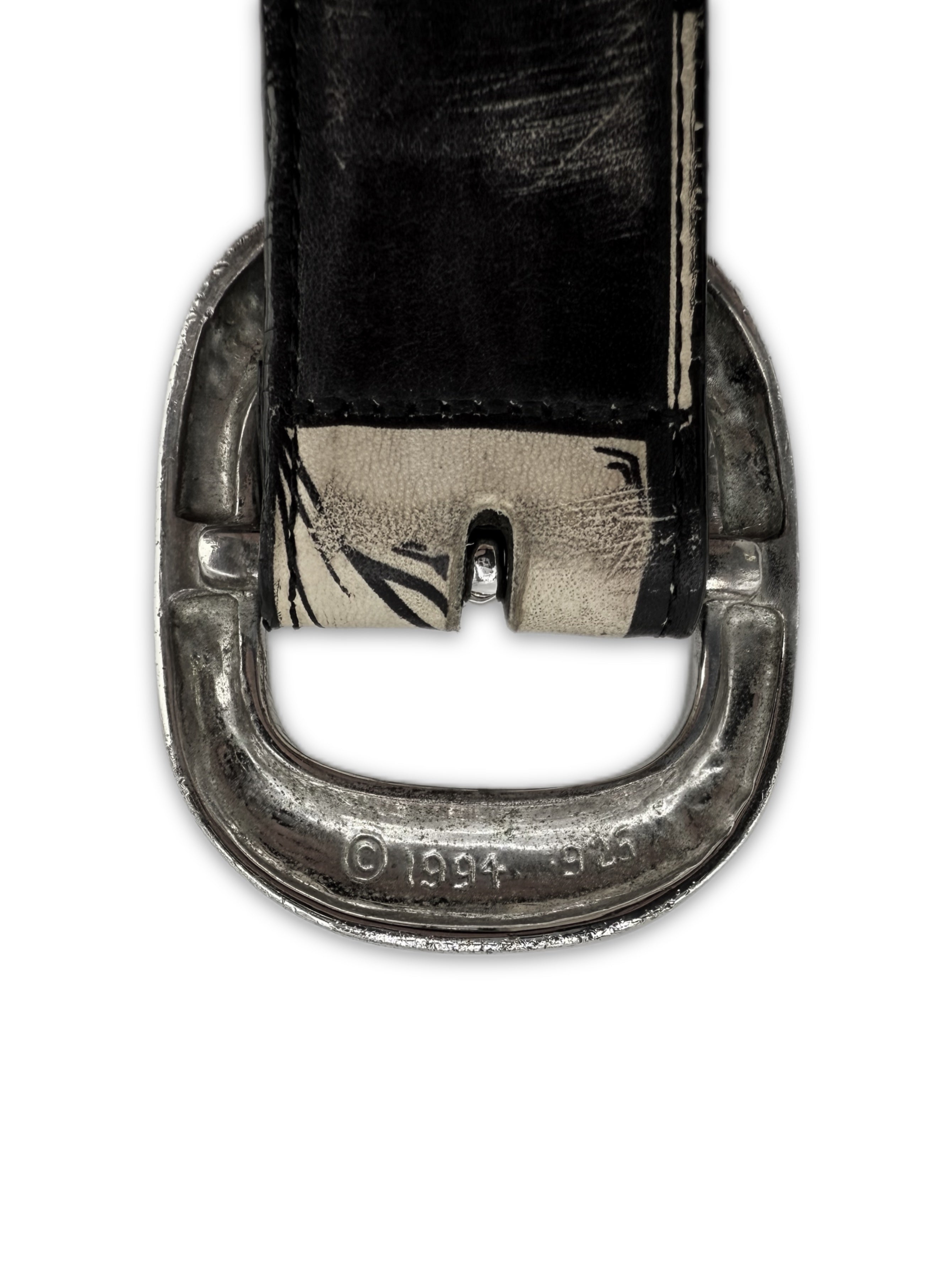 Chrome Hearts x Matty Boy ‘99 Eyes’ Checkered Gunslinger Belt