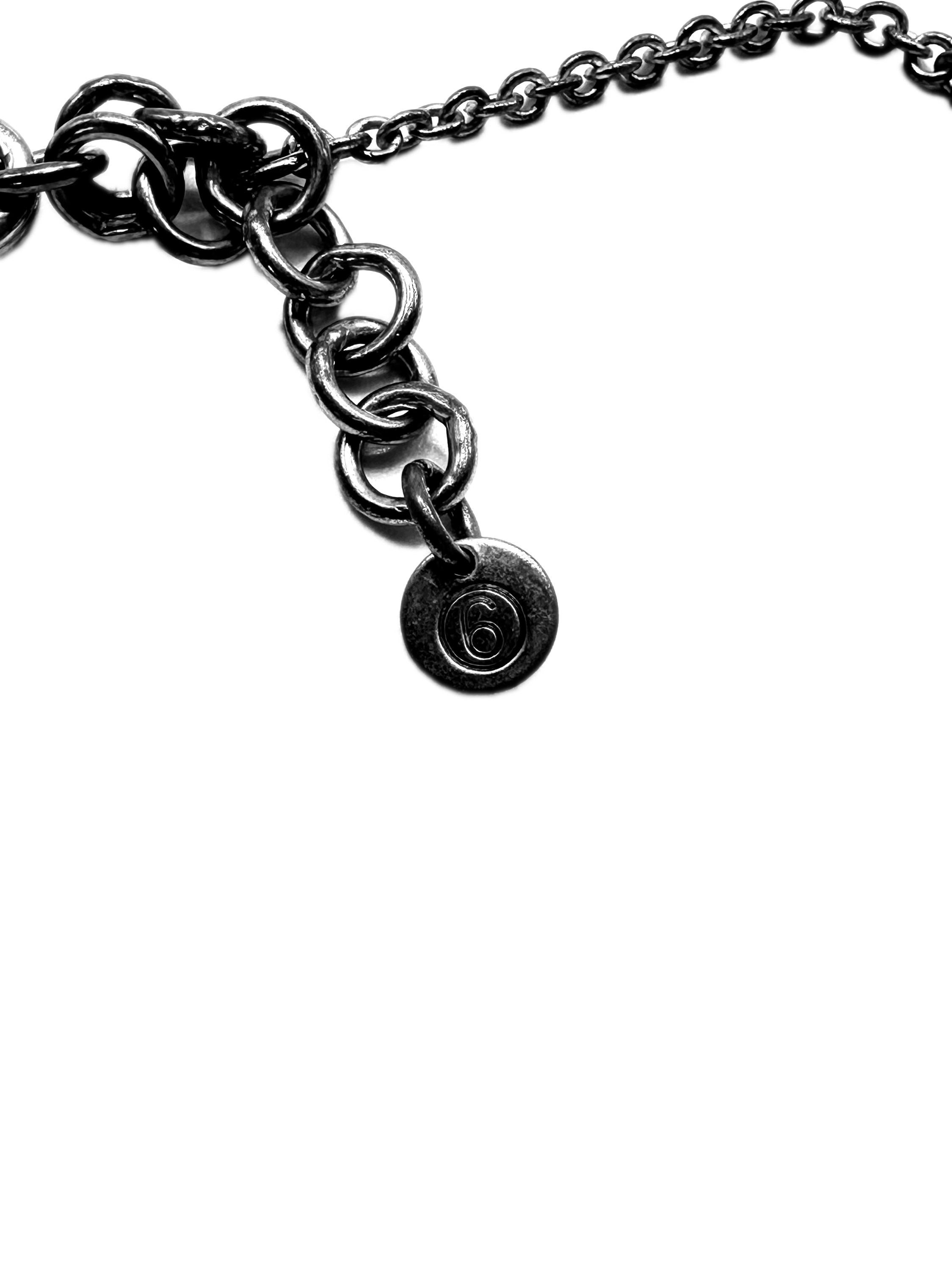 Maison Margiela MM6 ‘Ice Cube’ Silver Necklace