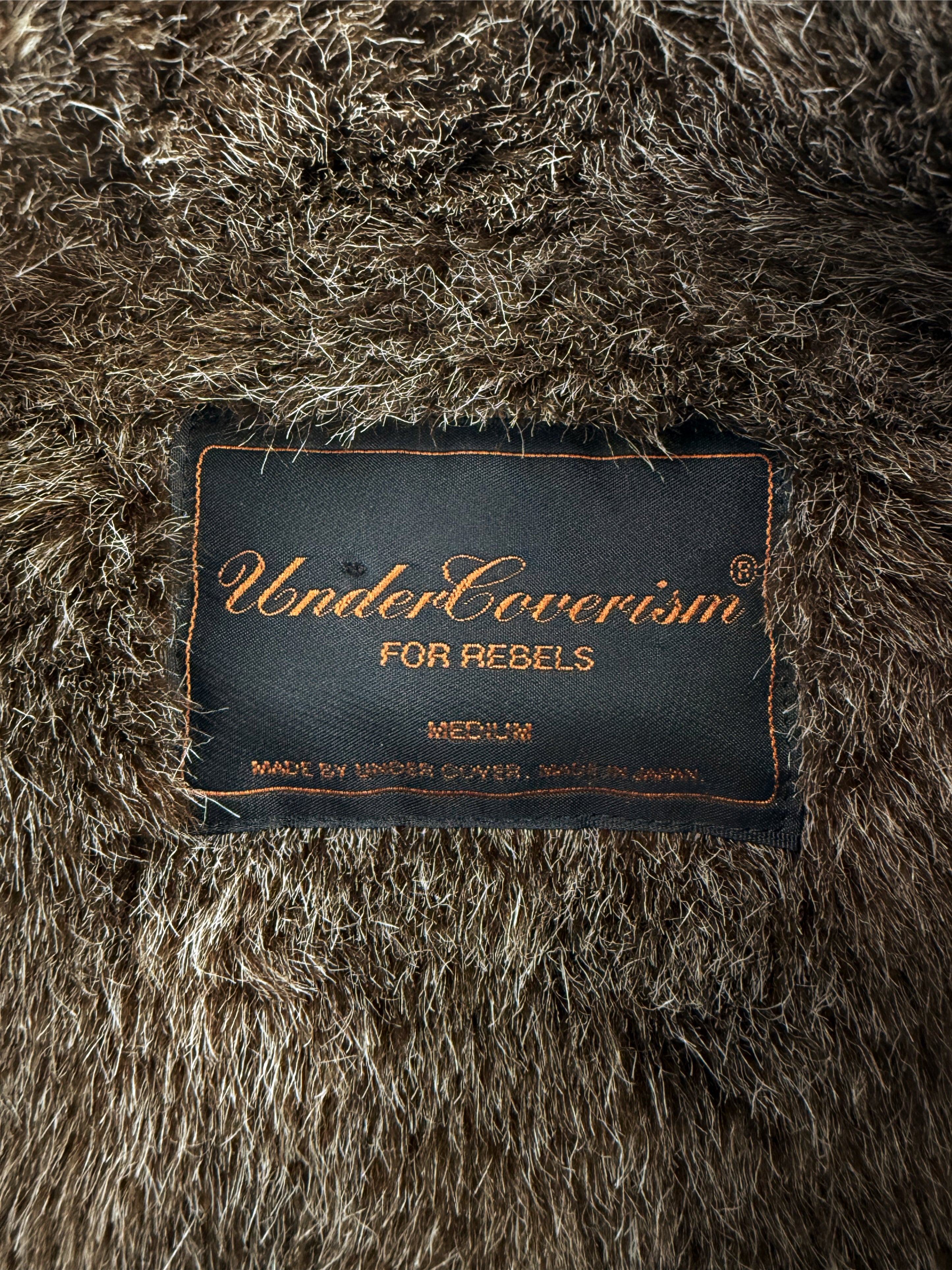 AW03 Undercover Bush / Bin Laden Hybrid Fur Lined Camo U.I.S.M Deck Jacket