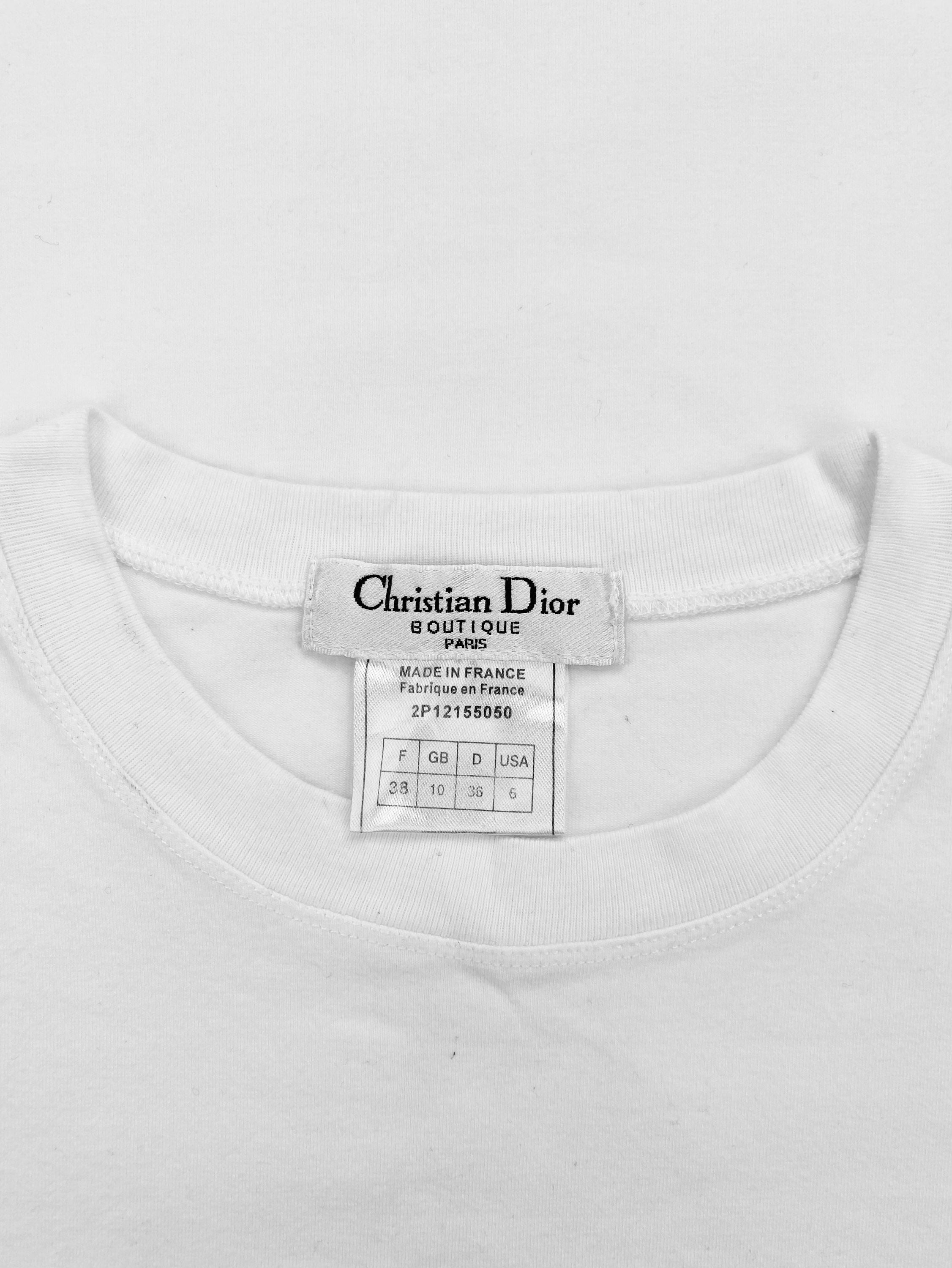 Dior “J’adore Dior” Bejeweled Trotter Monogram Tank-top