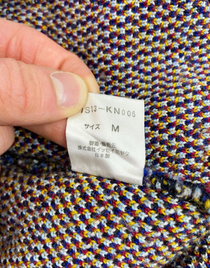 80’s Issey Sport “Space” Full Graphic Knitted Sweater