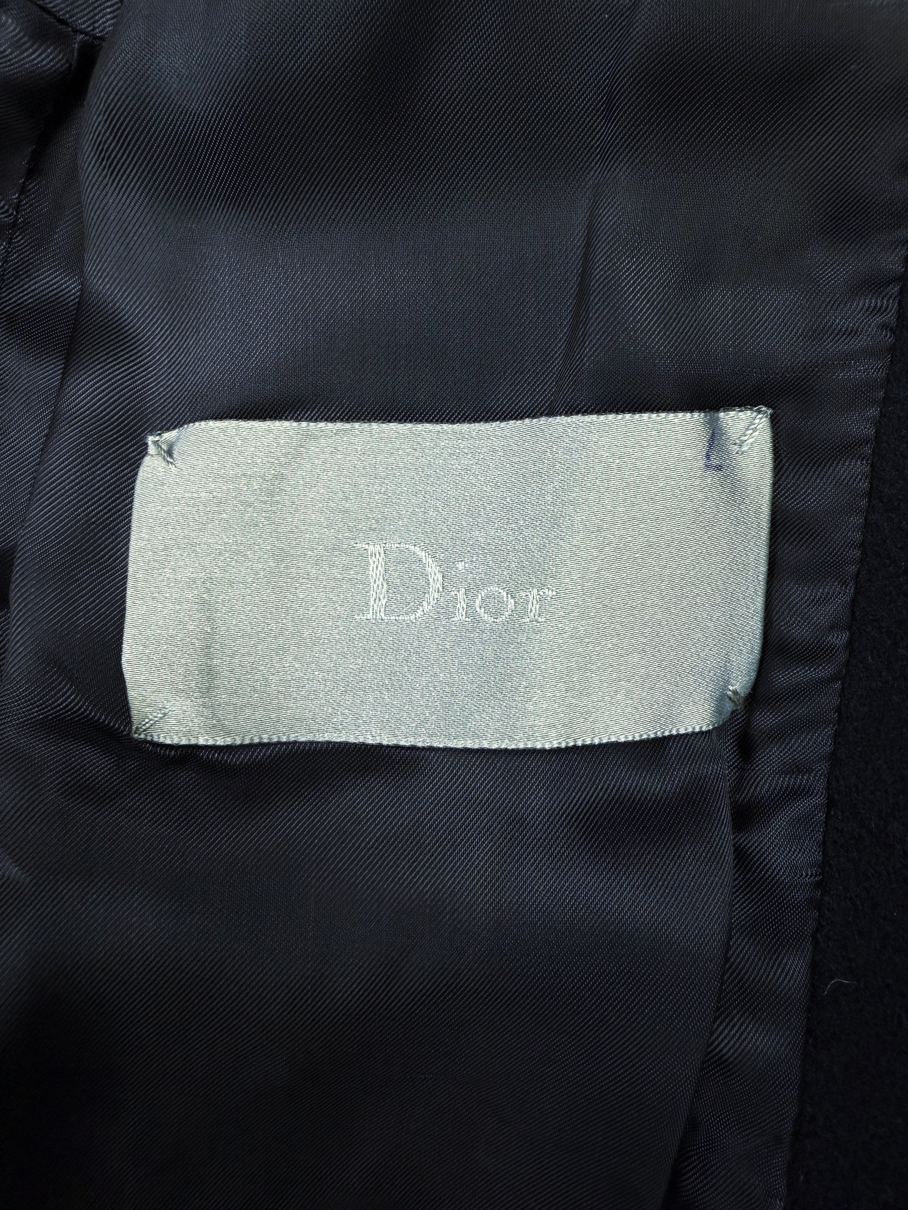 AW07 Dior Homme ‘Navigate’ SAMPLE Hedi Slimane Wool Jacket