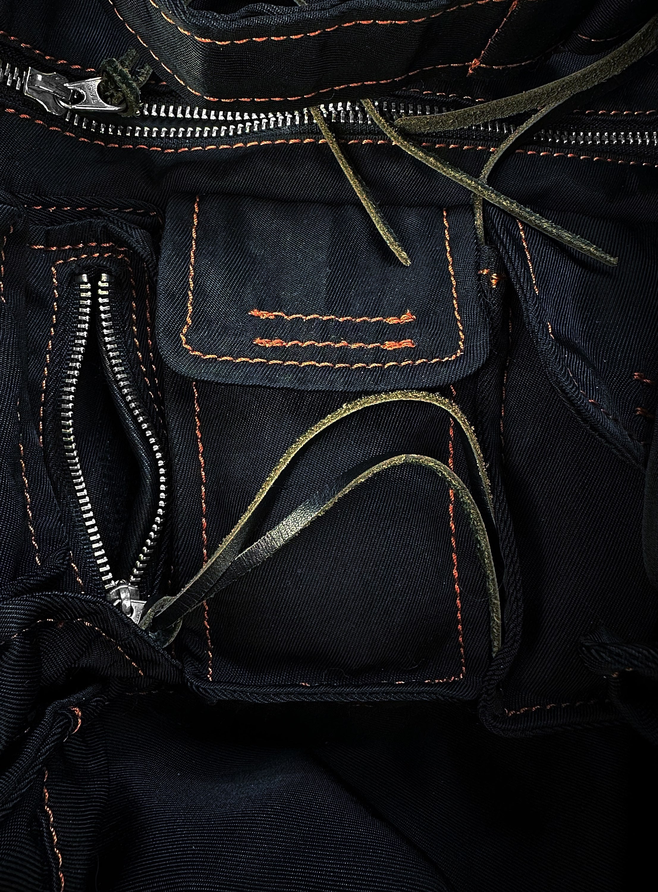 SS05 Junya Watanabe Multi Pocket ‘Cargo’ Sling Shoulder Bag