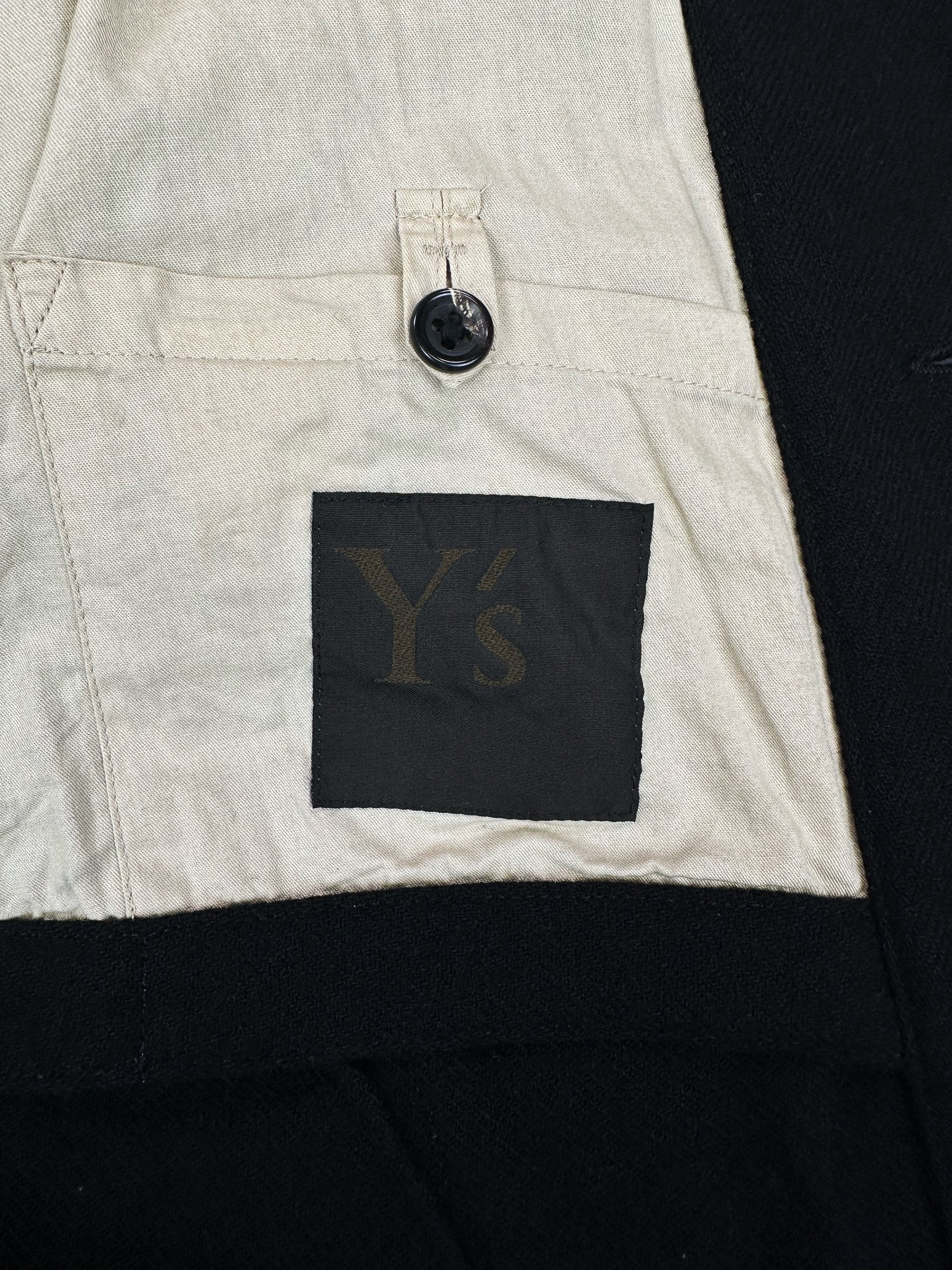 AW07 Yohji Yamamoto Y’s ‘Hybrid’ Plaid Western Wool Jacket