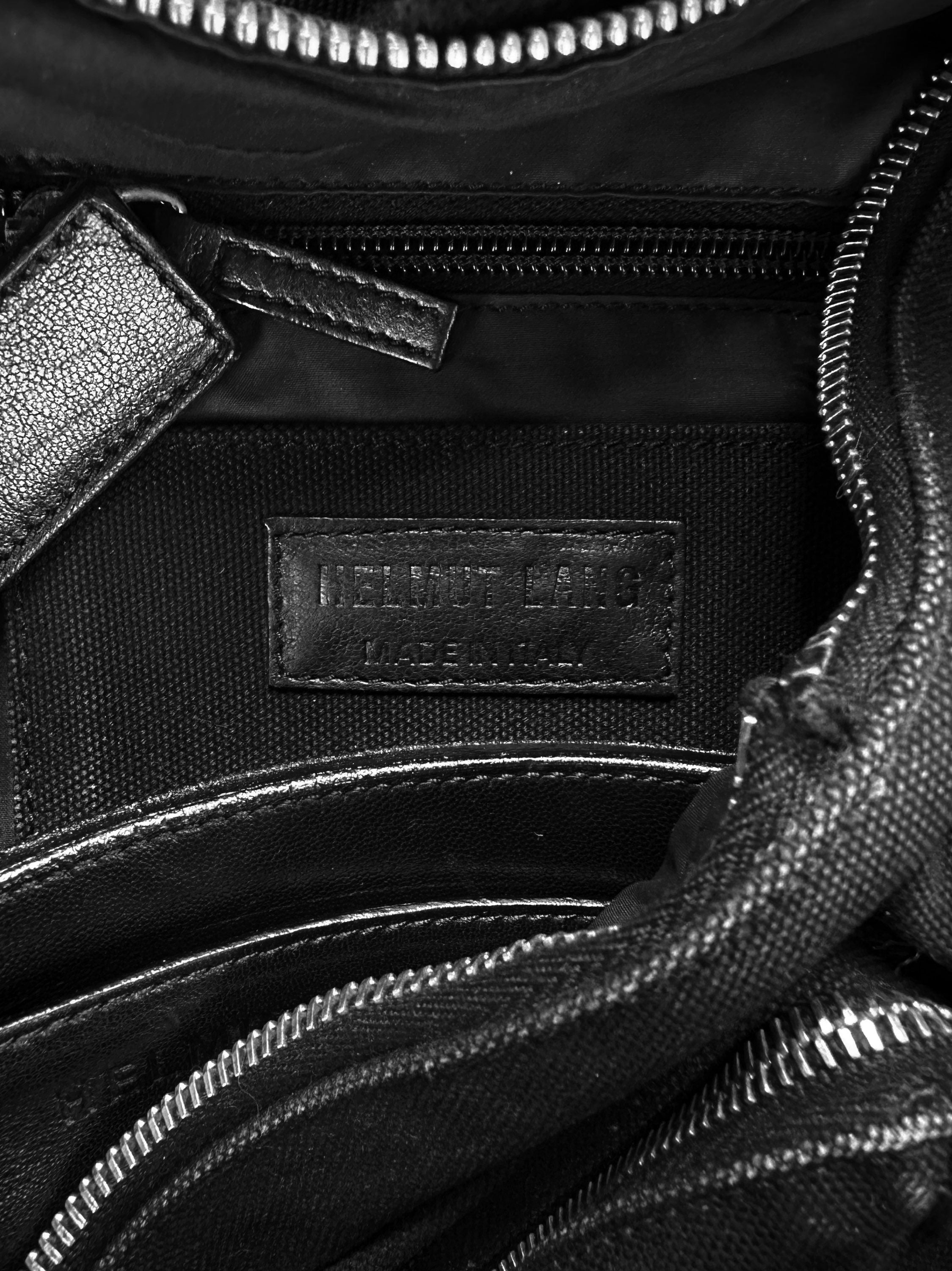 1999 Helmut Lang Multi-Pocket Convertable Cargo Sling Bag