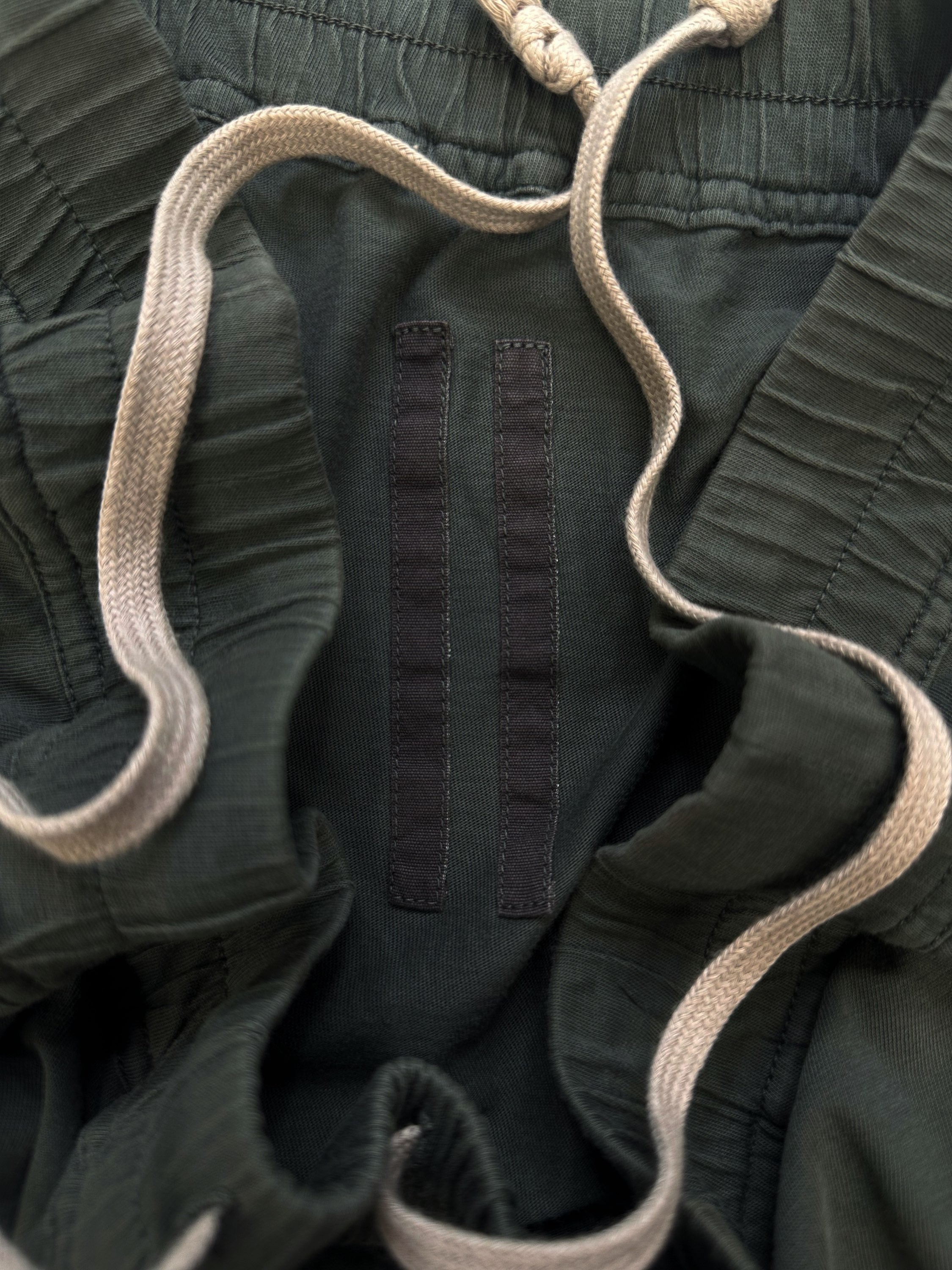AW13 Rick Owens ‘Plinth’ Drop Crotch Drawstring Shorts