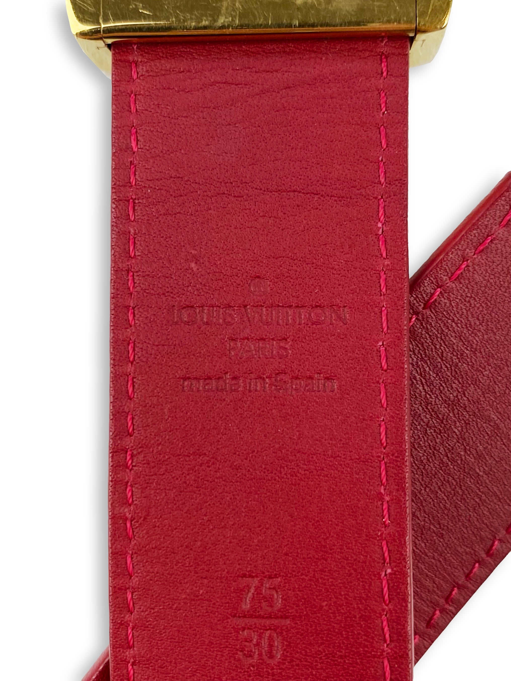 SS03 Louis Vuitton x Takashi Murakami Rainbow Monogram Belt