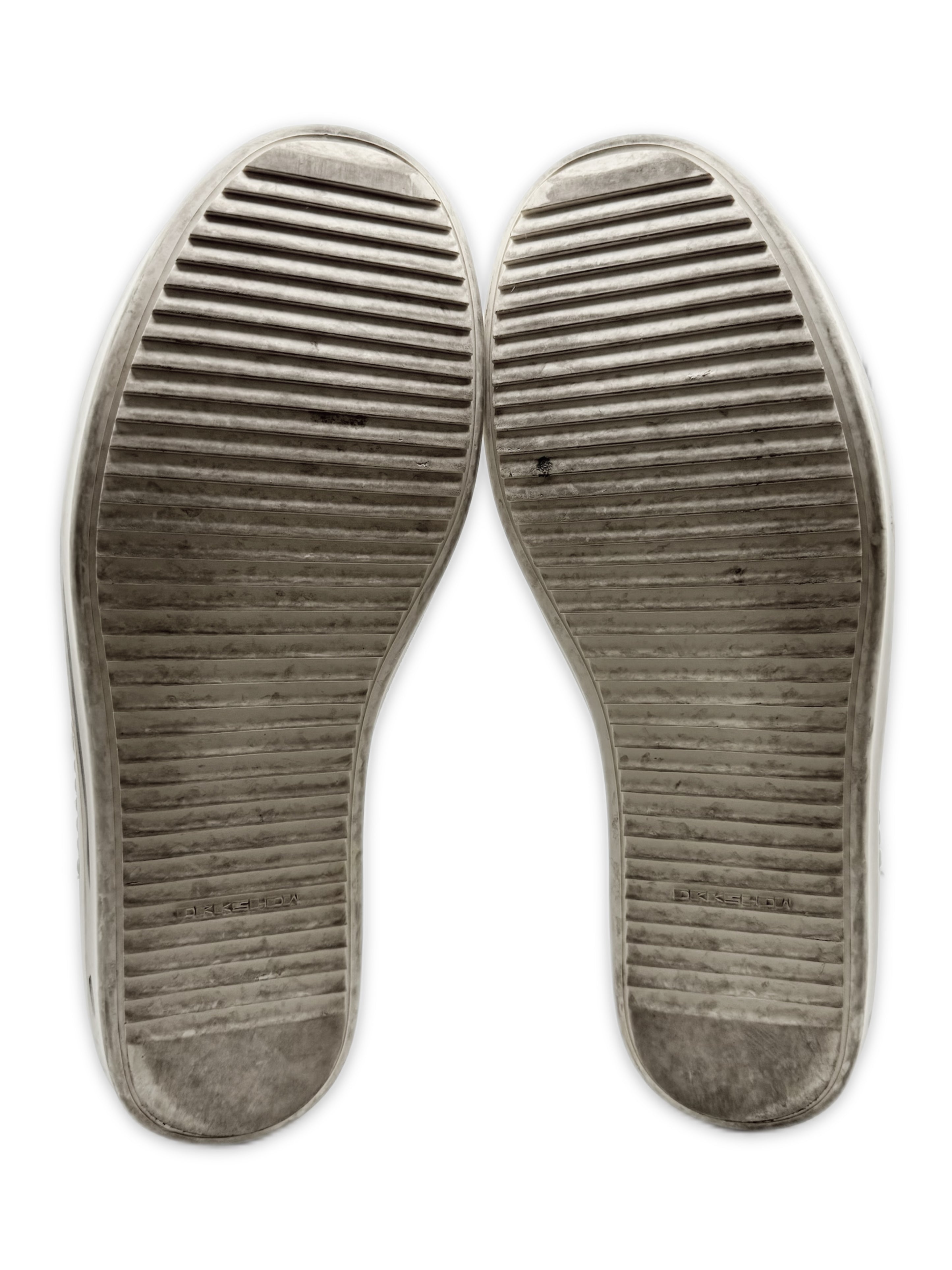 Rick Owens Black Hi-top Canvas Side Zip Ramones Sneakers