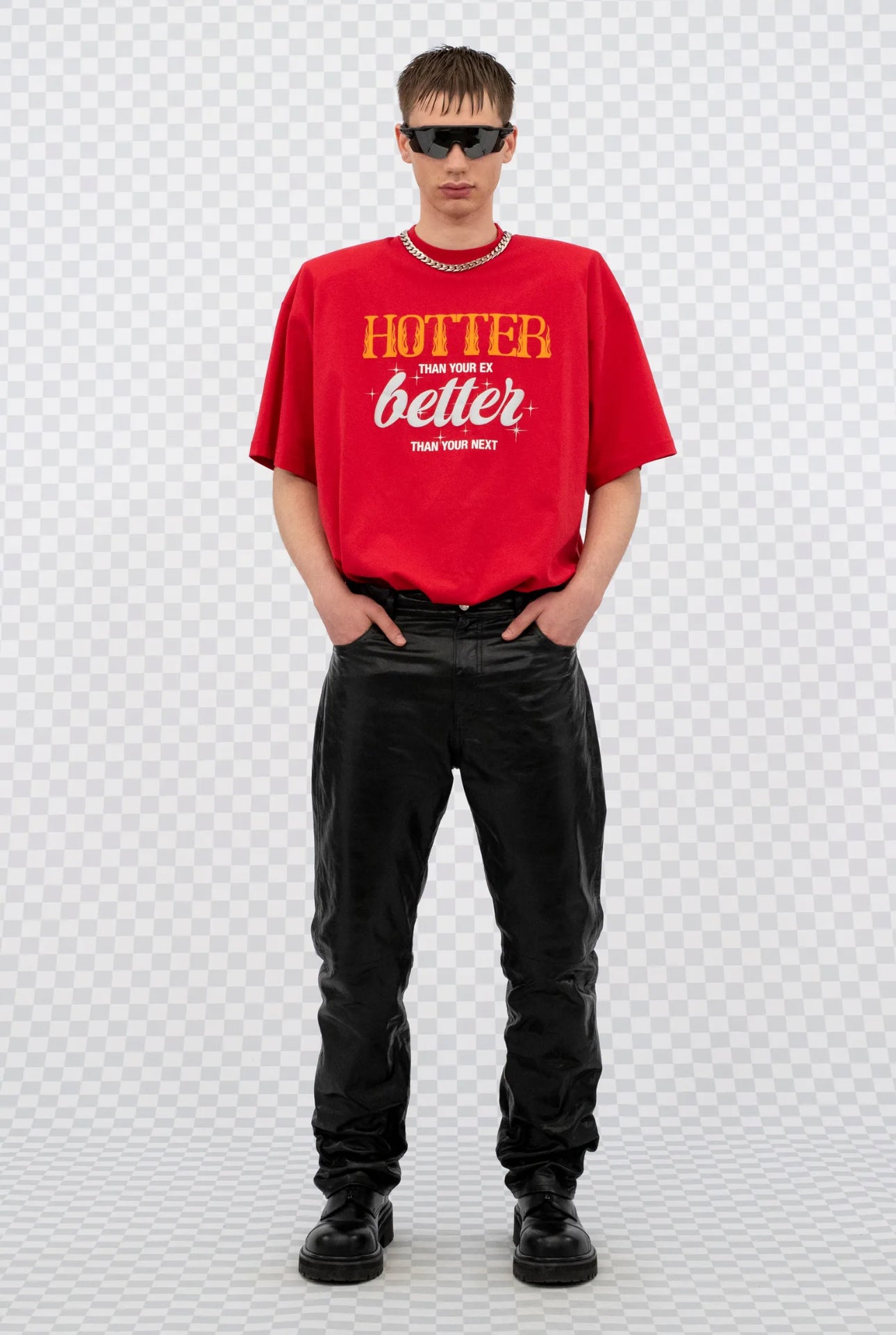 SS22 Vêtements ‘Hotter Than Your Ex’ White Slogan Graphic T-Shirt