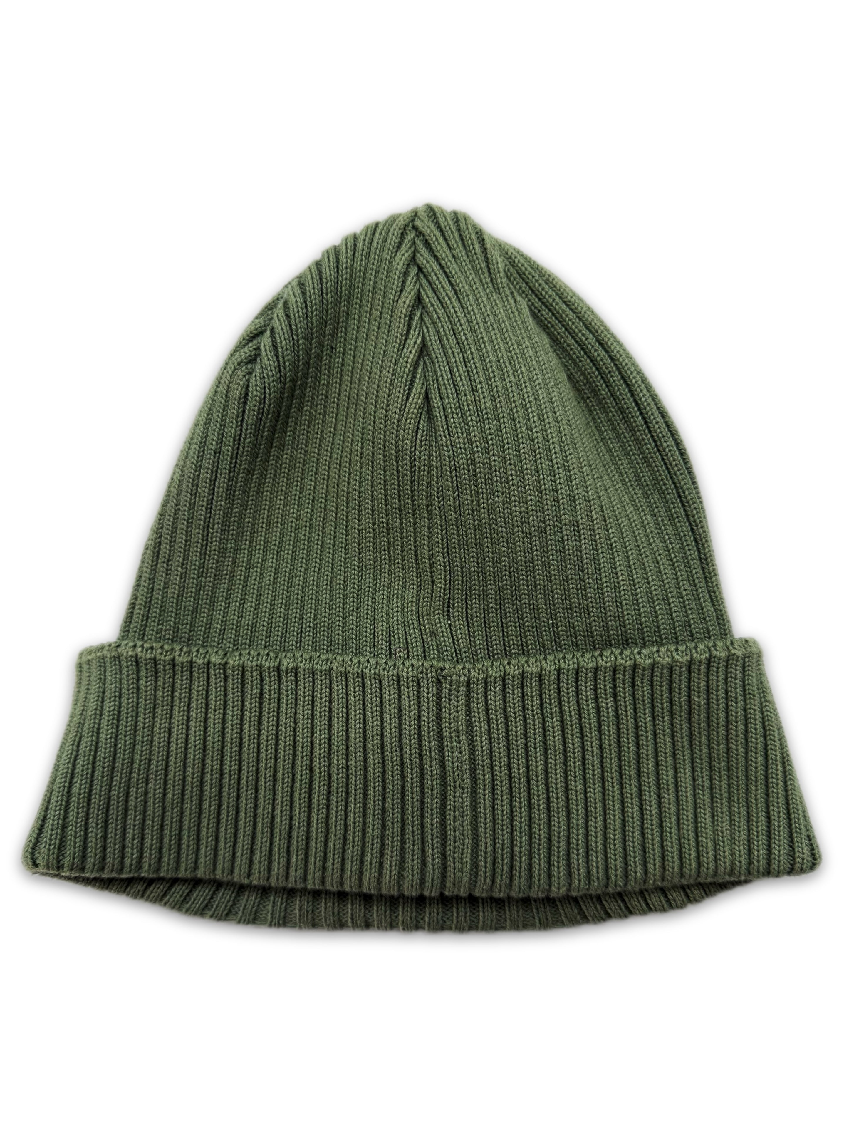 C.P. Company ‘Goggle’ Ribbed Slate Green Beanie