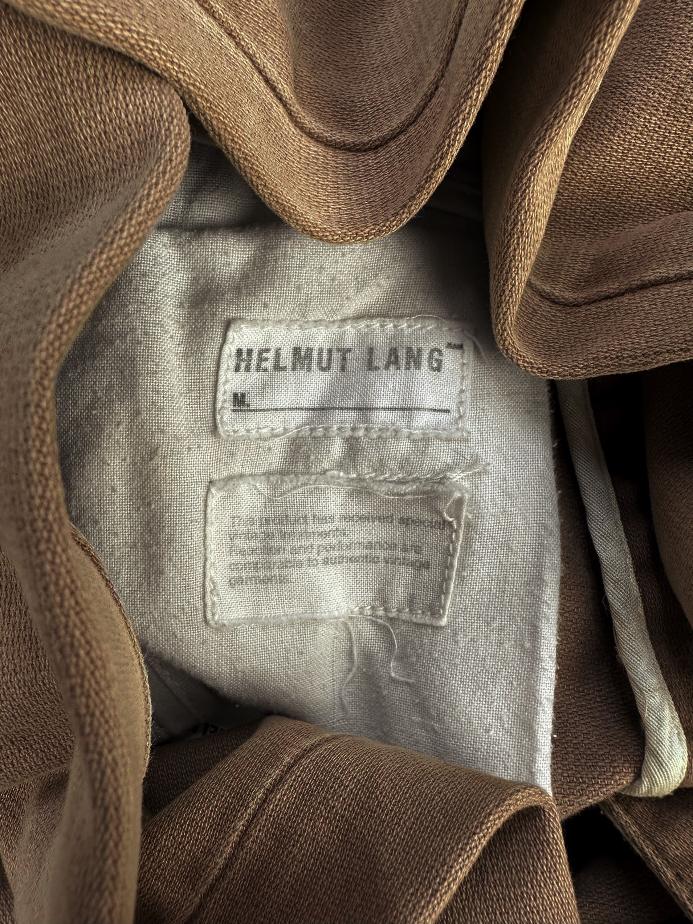 2000s Helmut Lang Tan Khaki Pants