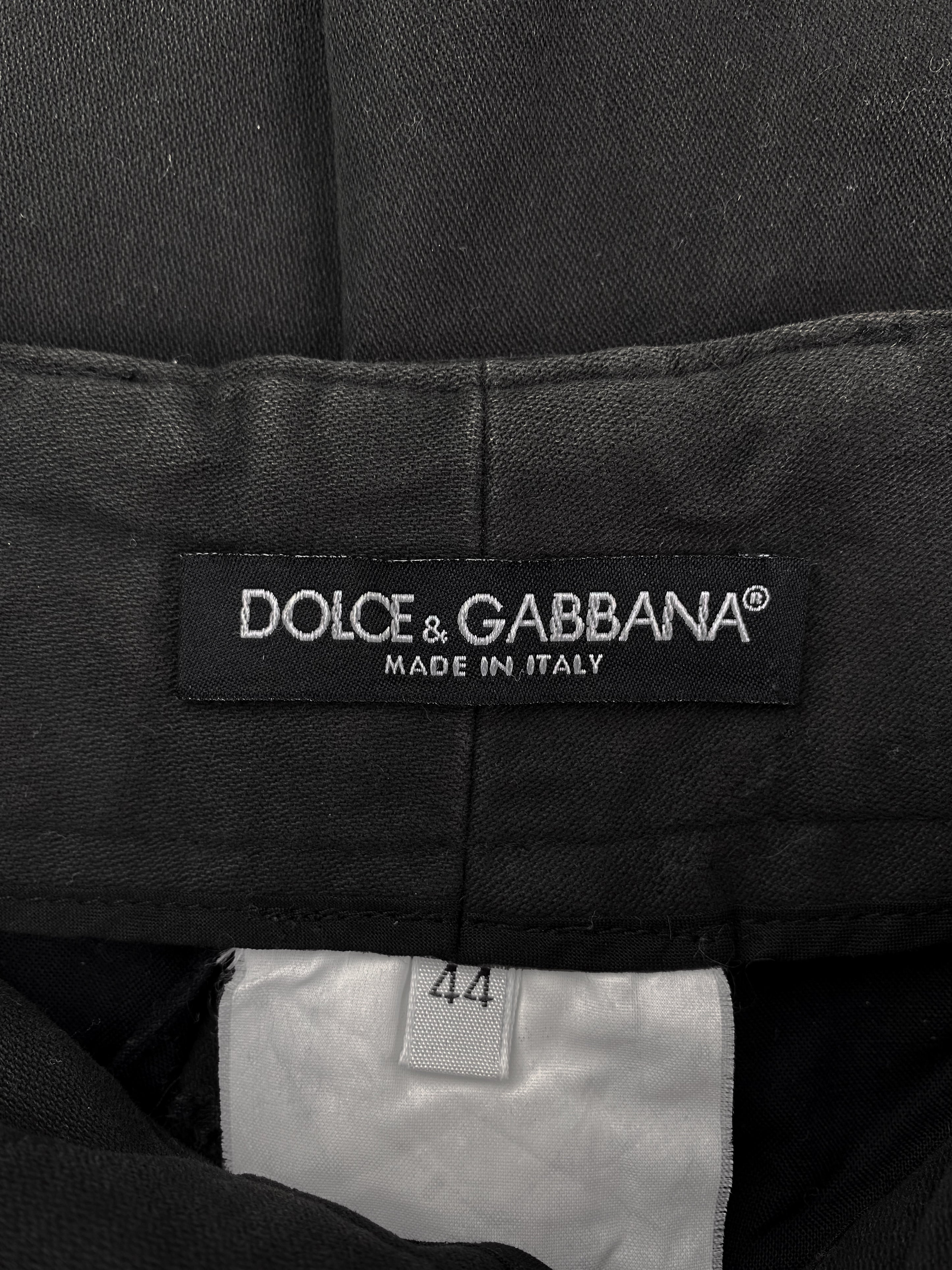 2000’s Dolce & Gabbana Multi Button Cargo Pants