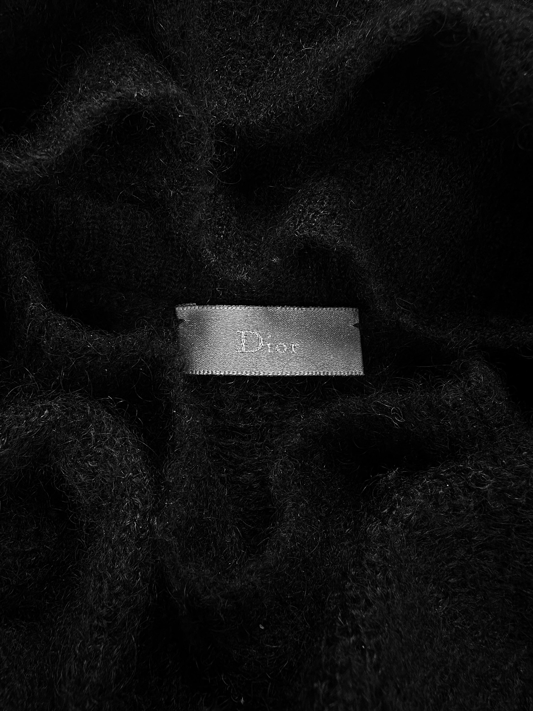 AW07 Dior Homme ‘Navigate’ Mohair Knitted Sweater