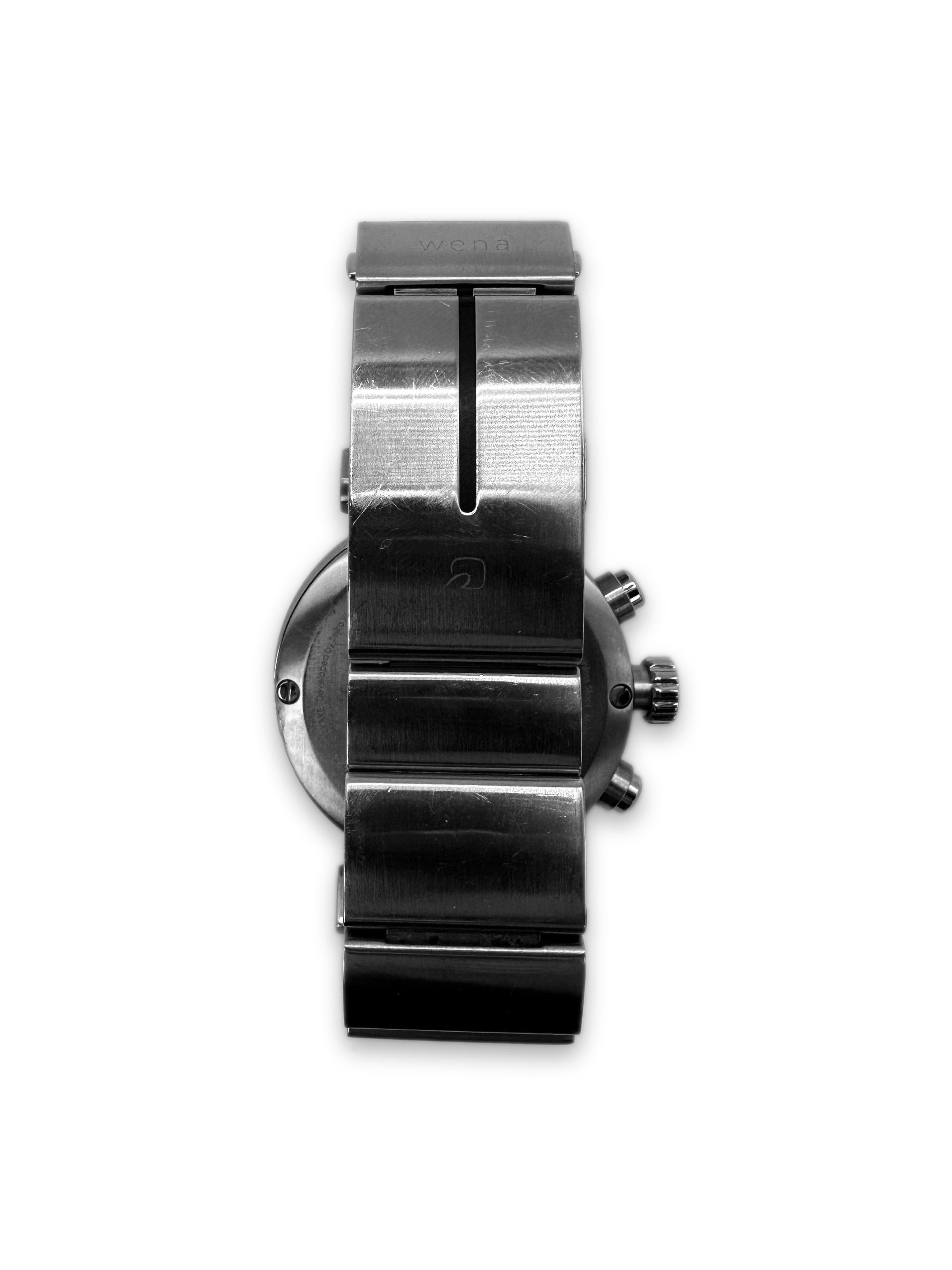 00s Issey Miyake by Satoshi Wada Triple Chronograph Wrist Watch