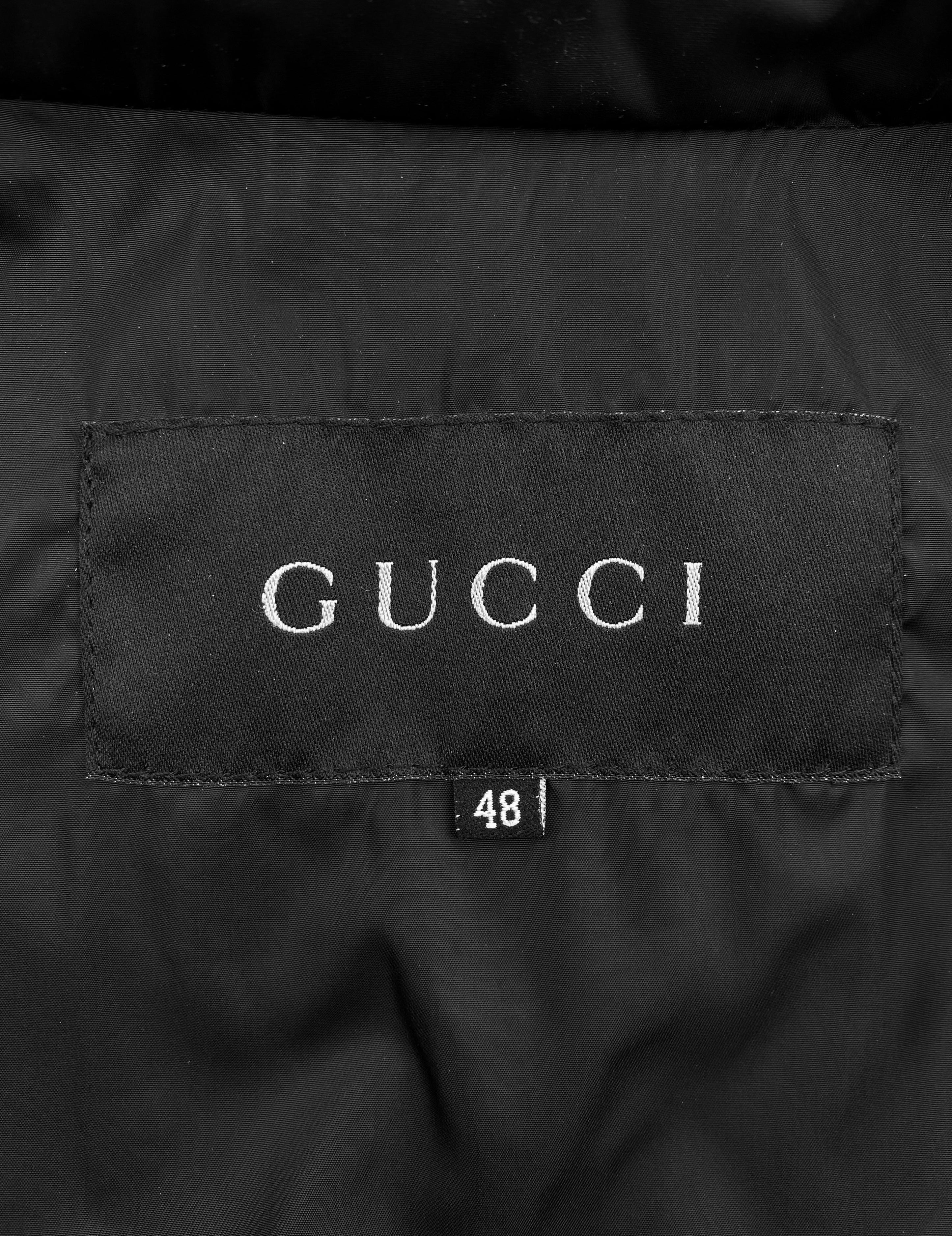 00’s Gucci by Tom Ford Packable Lightweight Nylon Jacket