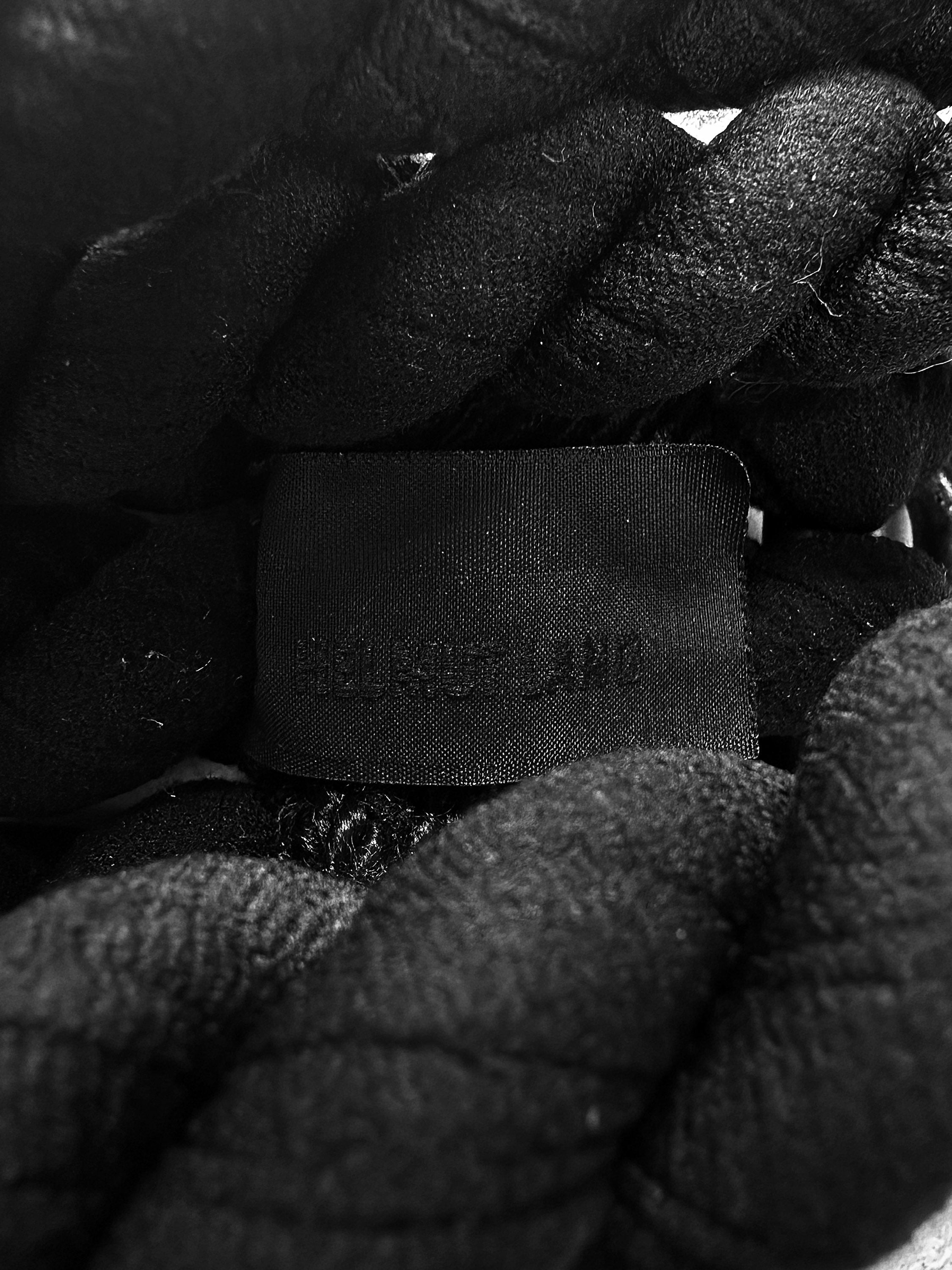SS05 Helmut Lang ‘Rope’ Black Braided Cummerbund Belt