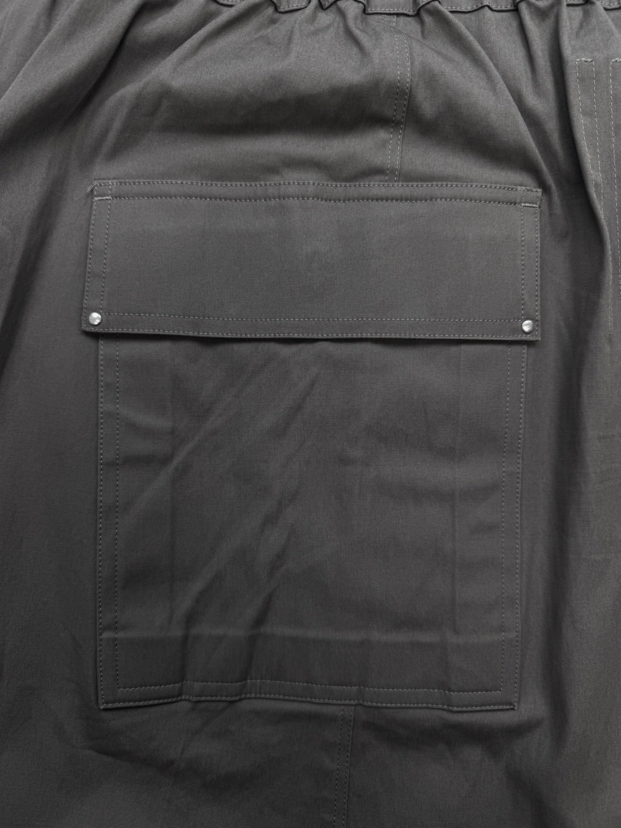 SS22 Rick Owens ‘Fogachine’ 3/4 Length Cropped Drop Crotch Pants