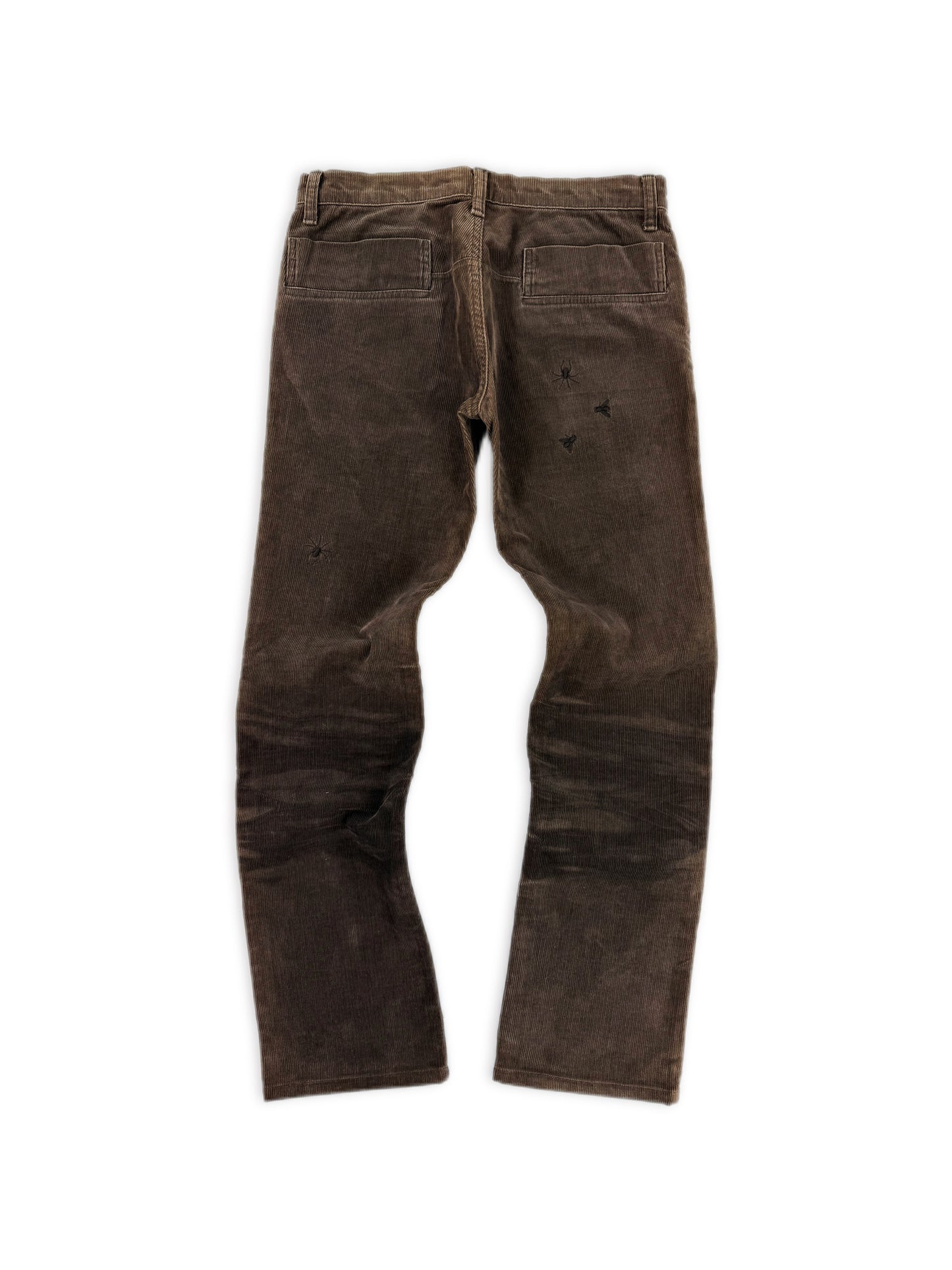 AW06 Undercover ‘Guru Guru’ Bug / Insect Corduroy Brown Pants
