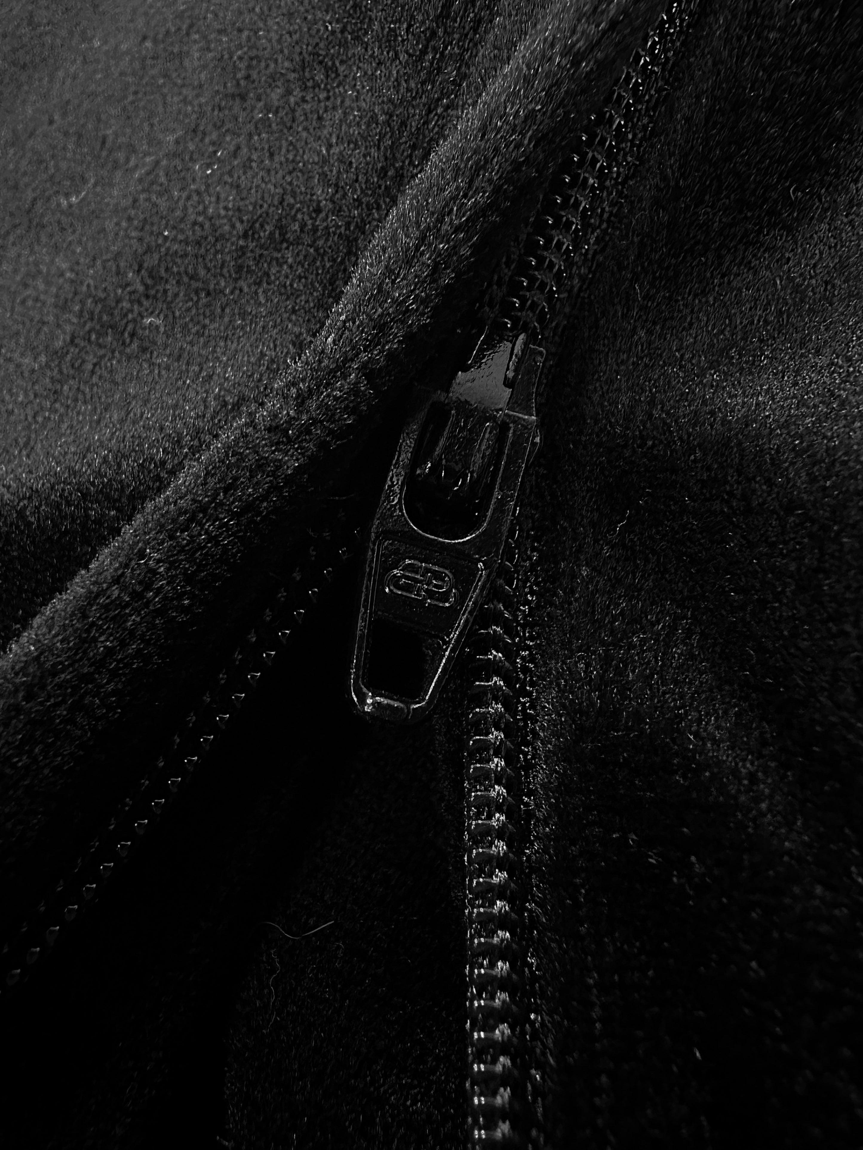 AW22 Balenciaga Velour Flared Black Light Weight Pants