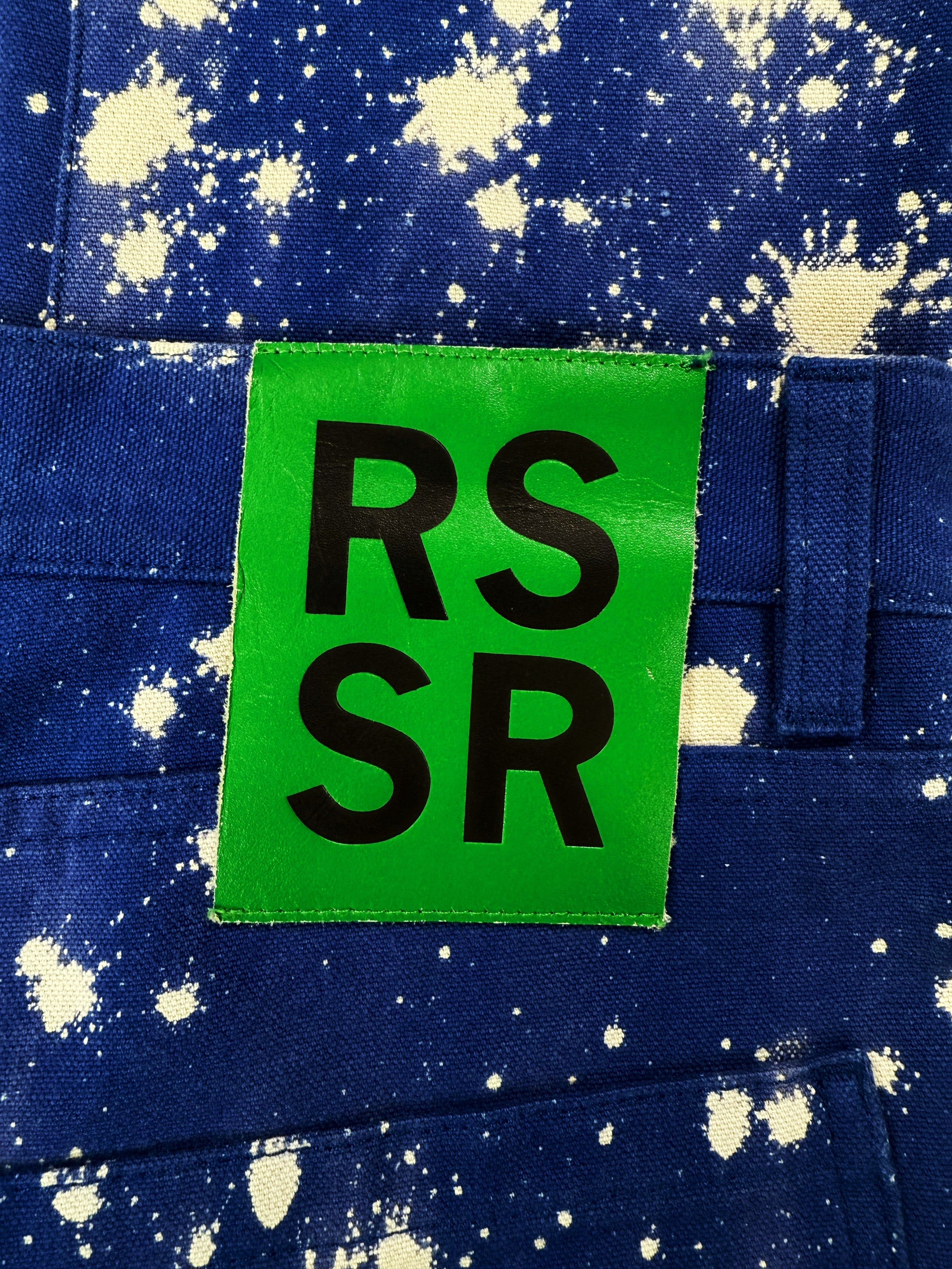 AW14 Raf Simons x Sterling Ruby 1/50 Bleached Blue Denim
