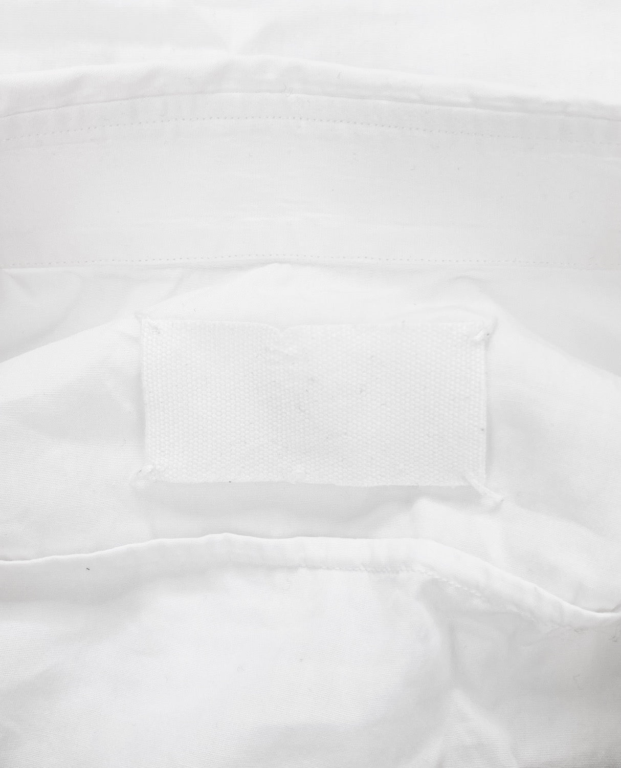 AW07 Margiela White Tag Circle Longsleeve Button Up
